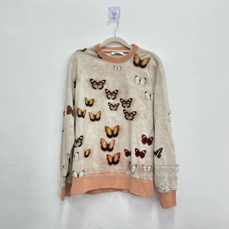 Givenchy Givenchy Butterfly Hoodie, Lobster Pink Size US S / EU 44-46 / 1 - 1 Thumbnail
