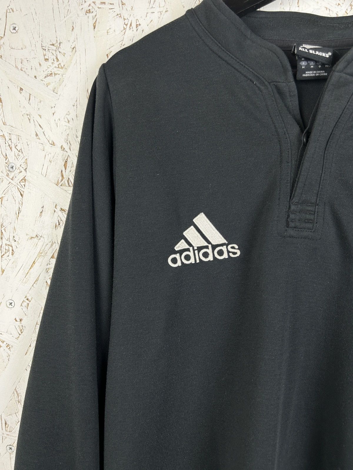 Adidas 00s Vintage Adidas All Blacks 2003/04 Union Rugby Jersey M Size US M / EU 48-50 / 2 - 2 Thumbnail