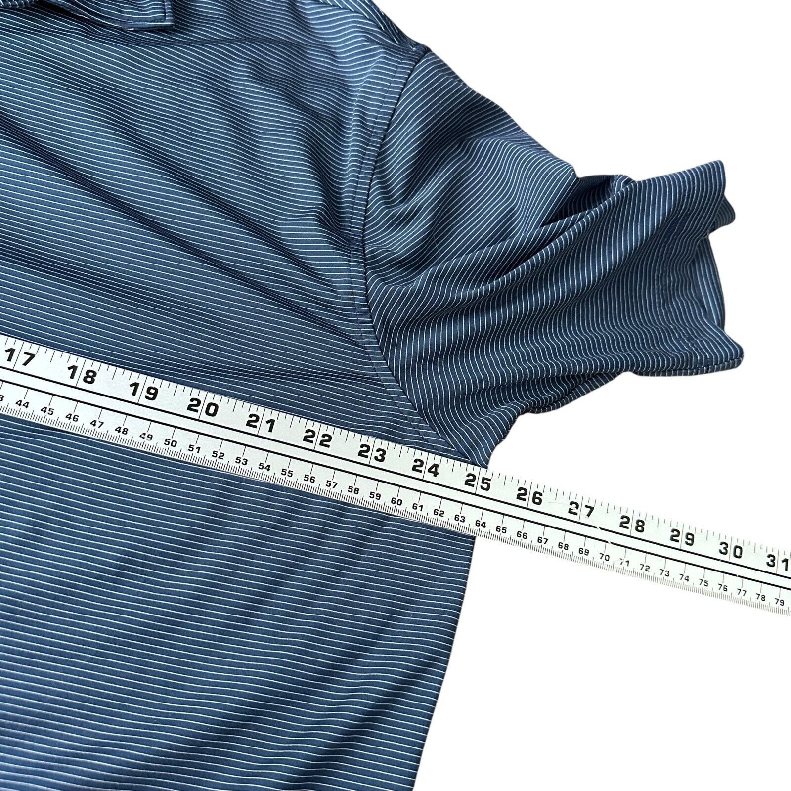 Peter Millar Peter Millar Summer Comfort Polo Shirt Men’s XL Blue White Size US XL / EU 56 / 4 - 7 Thumbnail