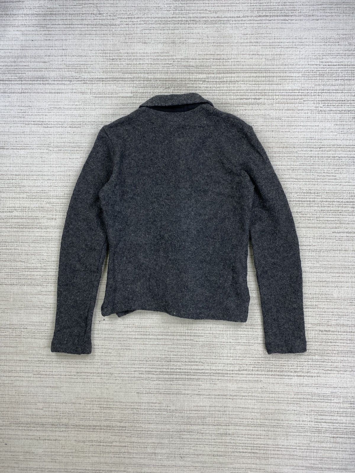 J.Crew × Japanese Brand Vintage J.Crew Rare button Wool Coat Jacket Size S / US 4 / IT 40 - 2 Thumbnail