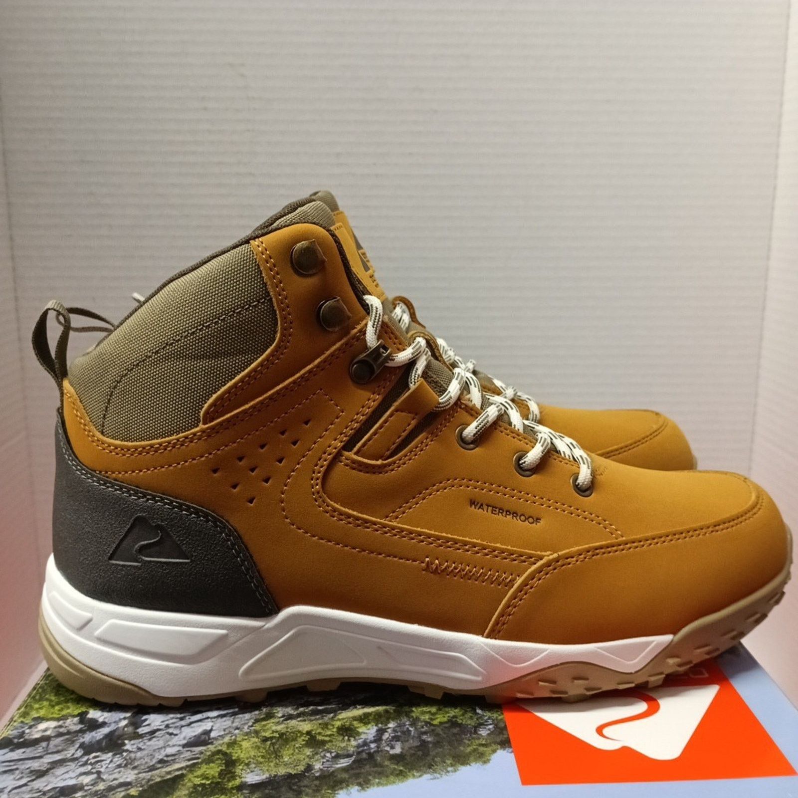 Other Mens Ozark Trail Waterproof Sport Hiking Boots Size 10 Wheat Size US 10 / EU 43 - 1 Thumbnail