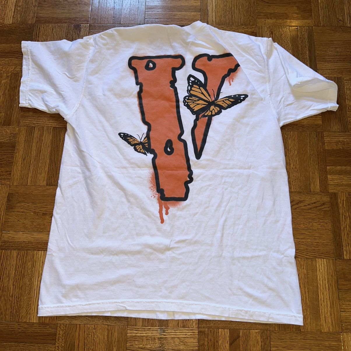 999 Club × Vlone Vlone Juice World Legends Never Die Butterfly Tee sz Lrg 999 Size US L / EU 52-54 / 3 - 3 Thumbnail