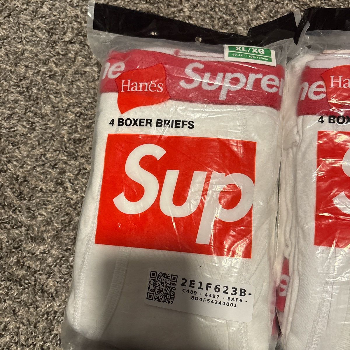 Supreme Supreme hanes boxers Size 40 - 1 Thumbnail