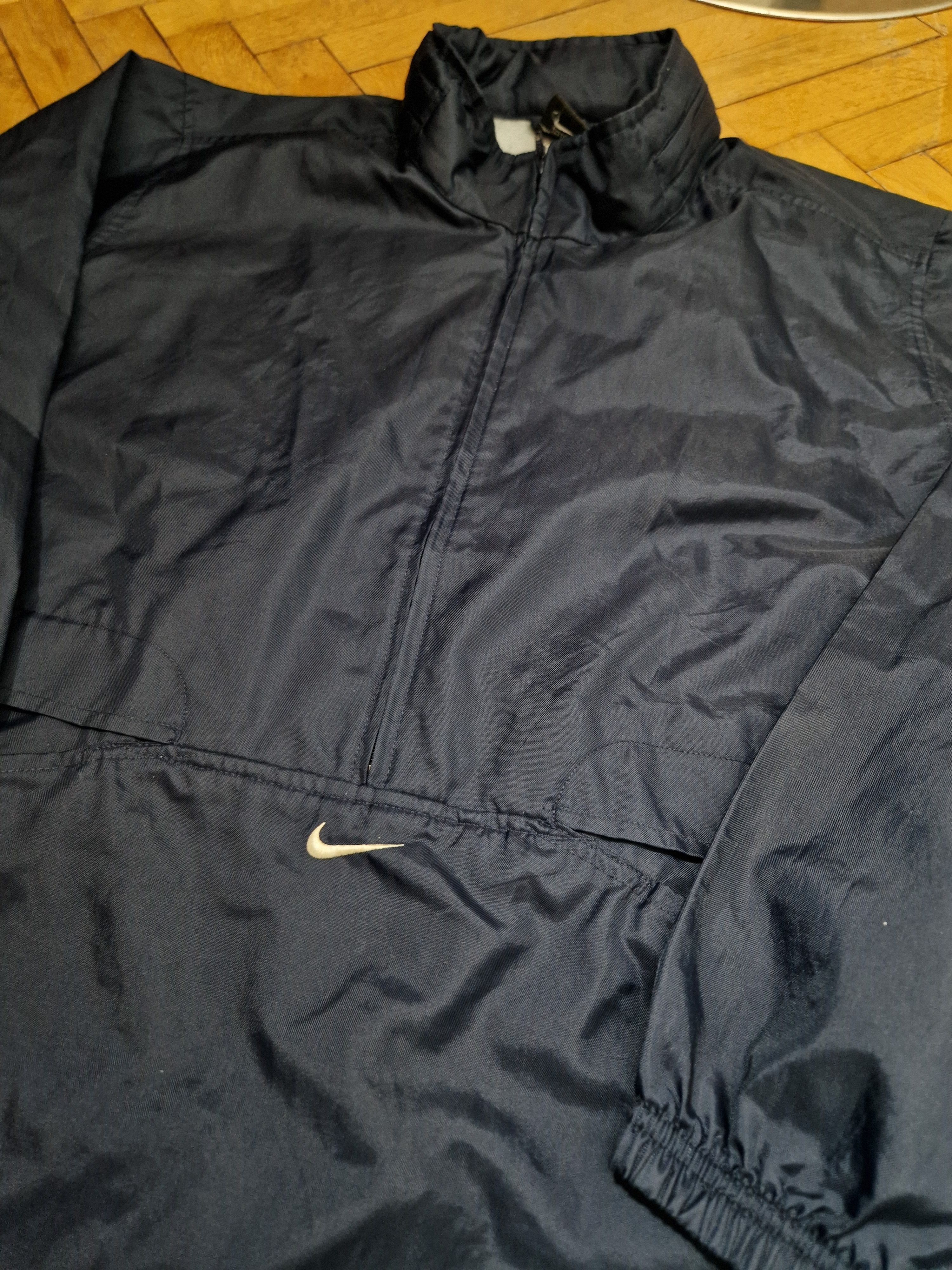 Nike × Vintage Nike vintage 90s anorak jacket windbreaker track Size US L / EU 52-54 / 3 - 3 Thumbnail
