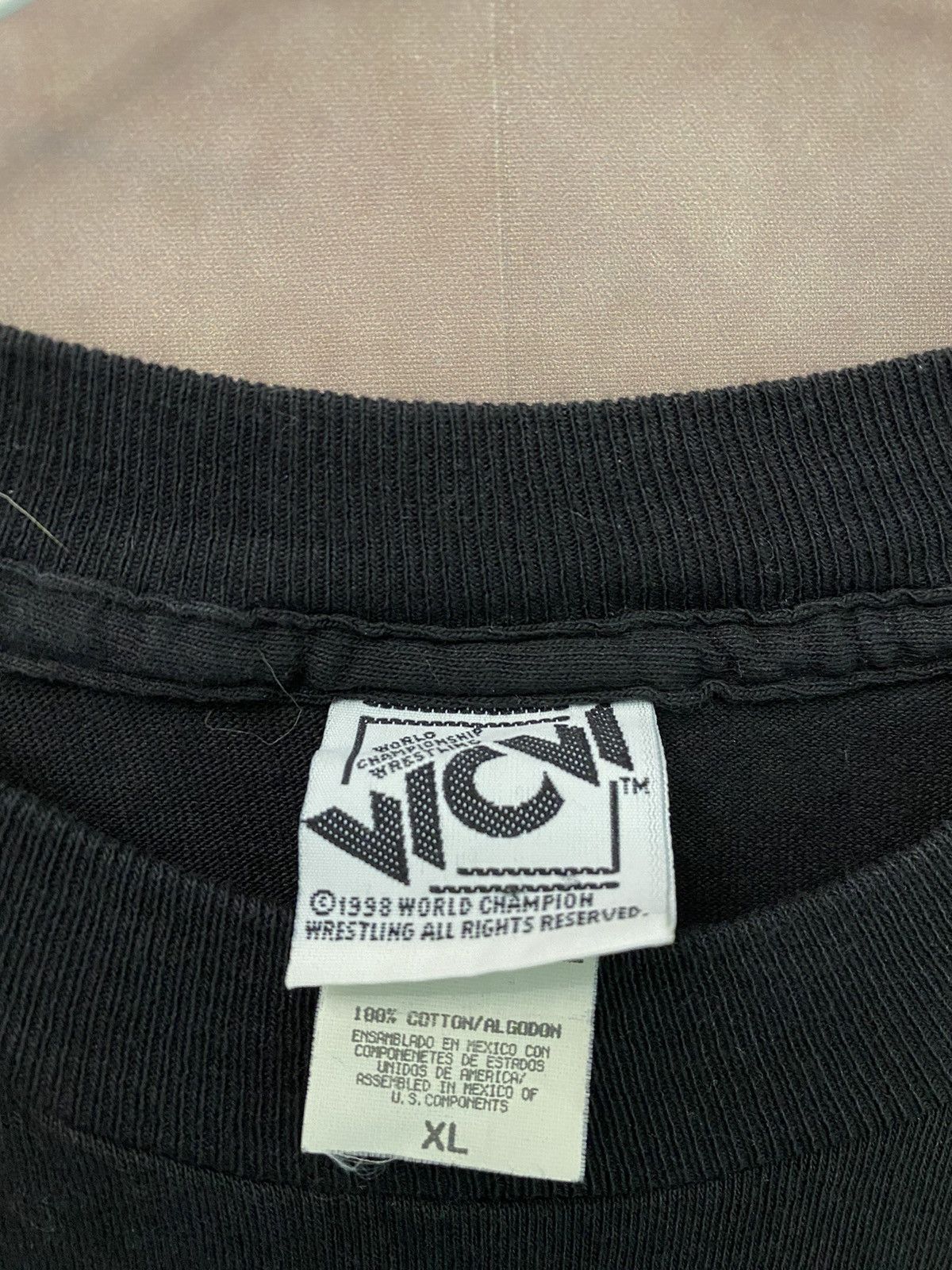 Vintage × WCW/nWo NWO Vintage 1998 T-Shirt Size US XL / EU 56 / 4 - 2 Thumbnail