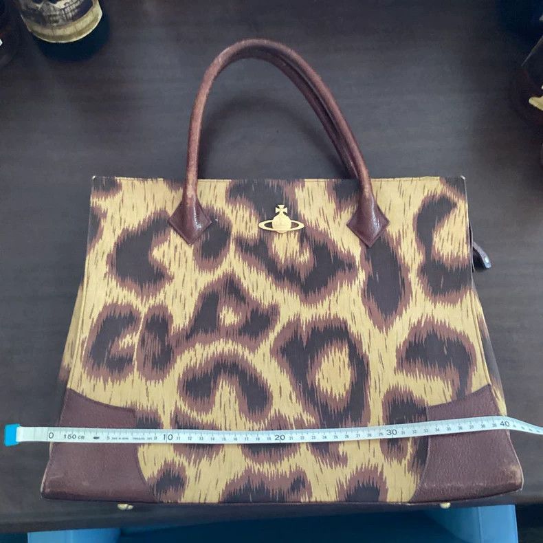 Vivienne Westwood Vivienne Westwood size os Mid-old brown leopard print handb Size ONE SIZE - 1 Thumbnail