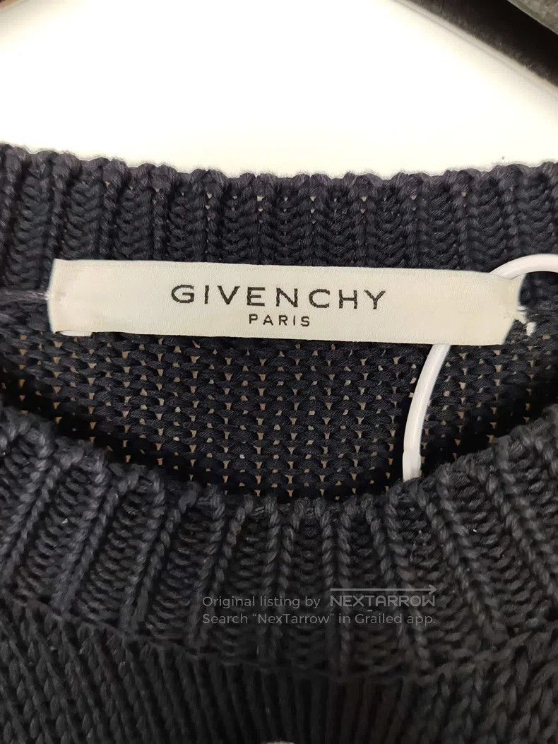 Givenchy Givenchy Trendy Destroyed Knit Sweater Size US XS / EU 42 / 0 - 3 Thumbnail