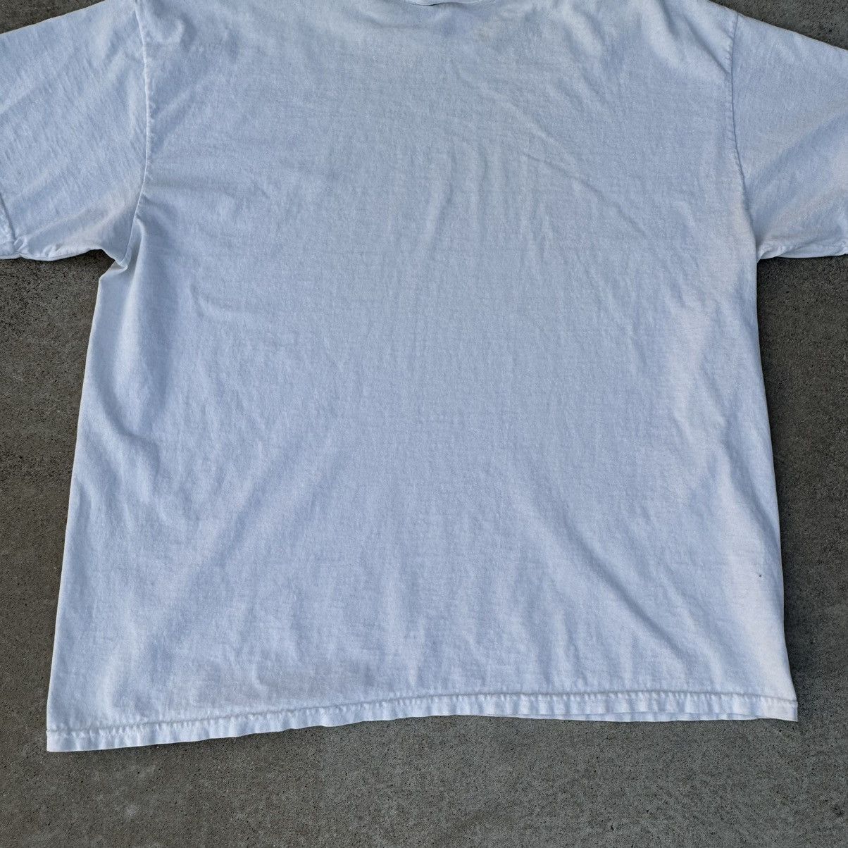 JNCO × Nike × Stussy Vintage Y2K White Nike Swoosh Essential Tee Baggy Skater XXL Size US XXL / EU 58 / 5 - 12 Thumbnail