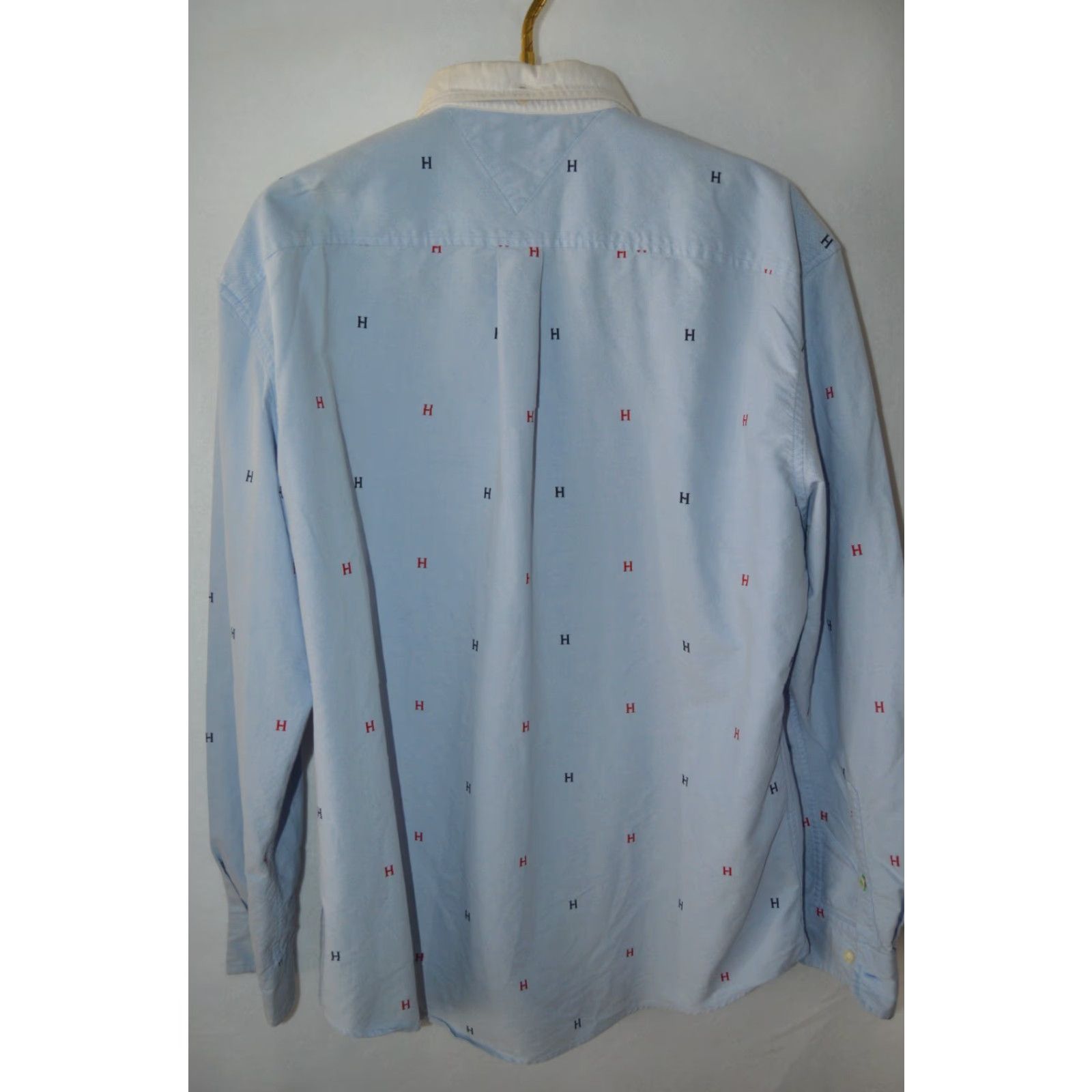 Tommy Hilfiger Tommy Hilfiger Button-Up Oxford Shirt XXL Men Blue Casual Business Logo Preppy Shirt Size US XXL / EU 58 / 5 - 2 Thumbnail