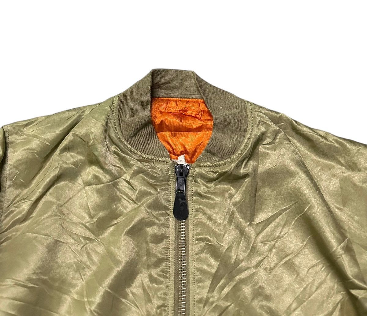 Japanese Brand Mistral type ma-1 reversible bomber jacket Size US M / EU 48-50 / 2 - 6 Thumbnail
