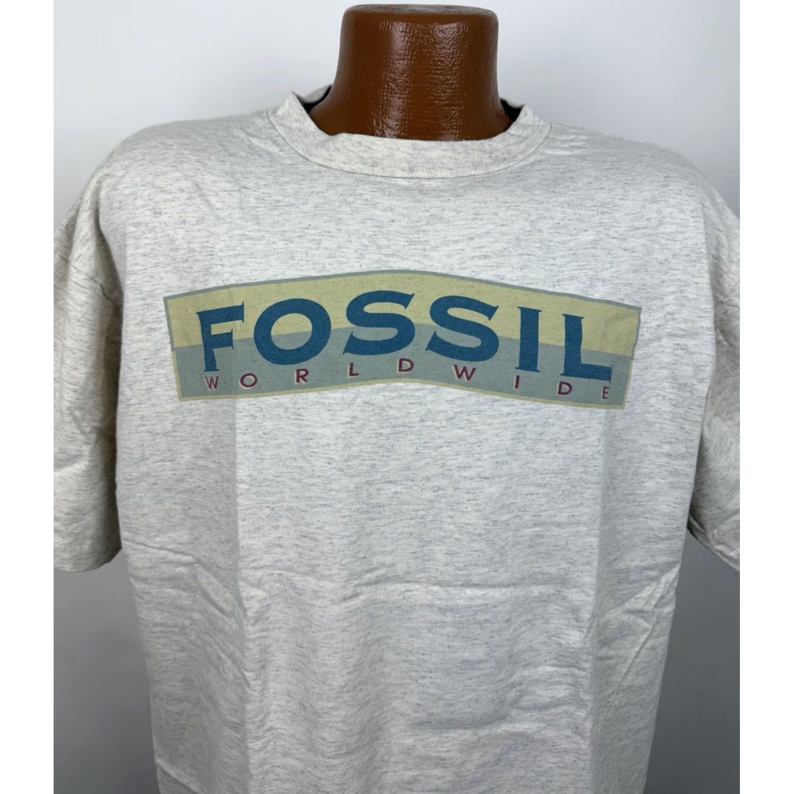 Fossil VINTAGE Fossil Shirt Mens XL 90s Cotton Grunge T-shirt Size US XL / EU 56 / 4 - 2 Thumbnail