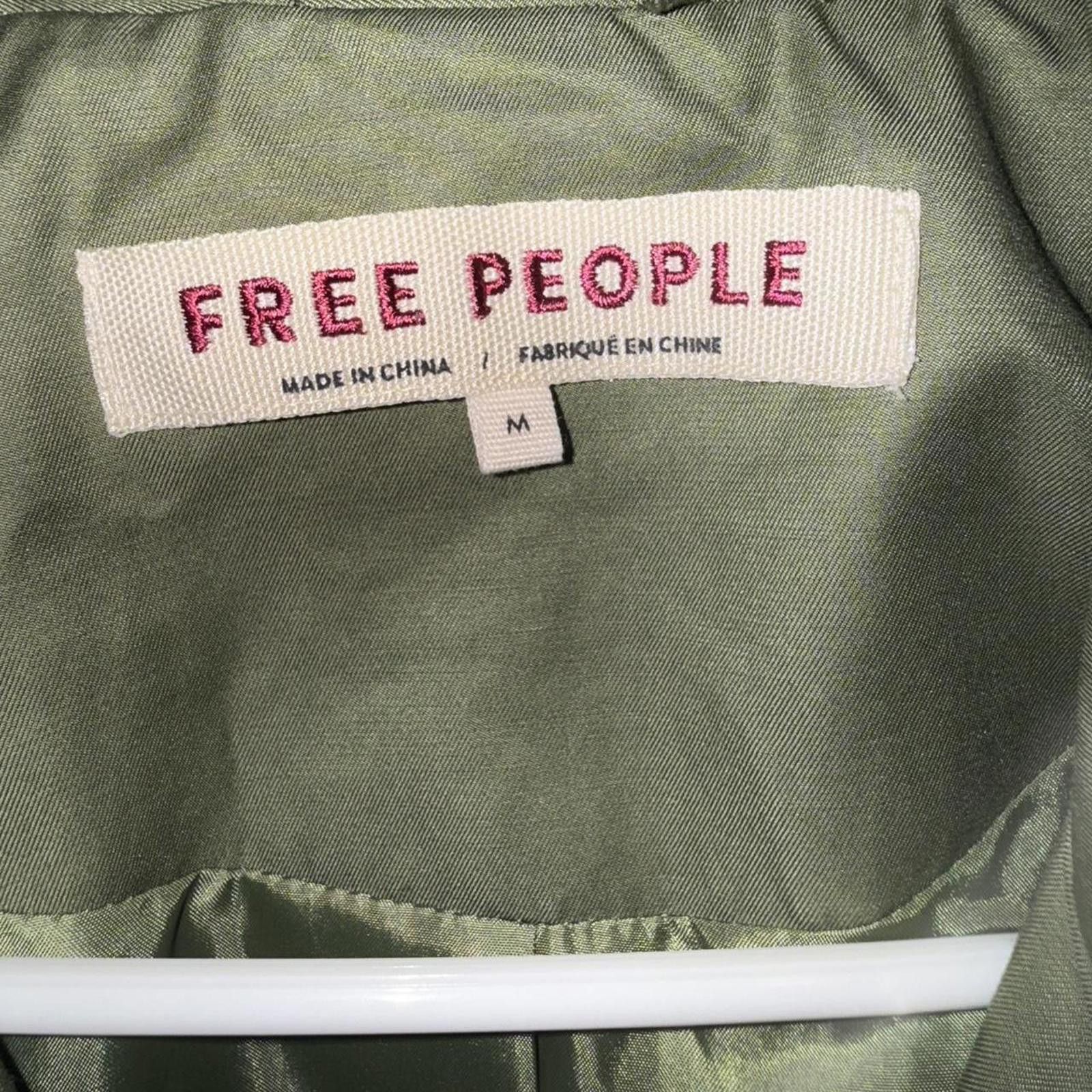 Free People Free People x Revolve Looking Glass Trench Coat in Army Size M / US 6-8 / IT 42-44 - 3 Thumbnail