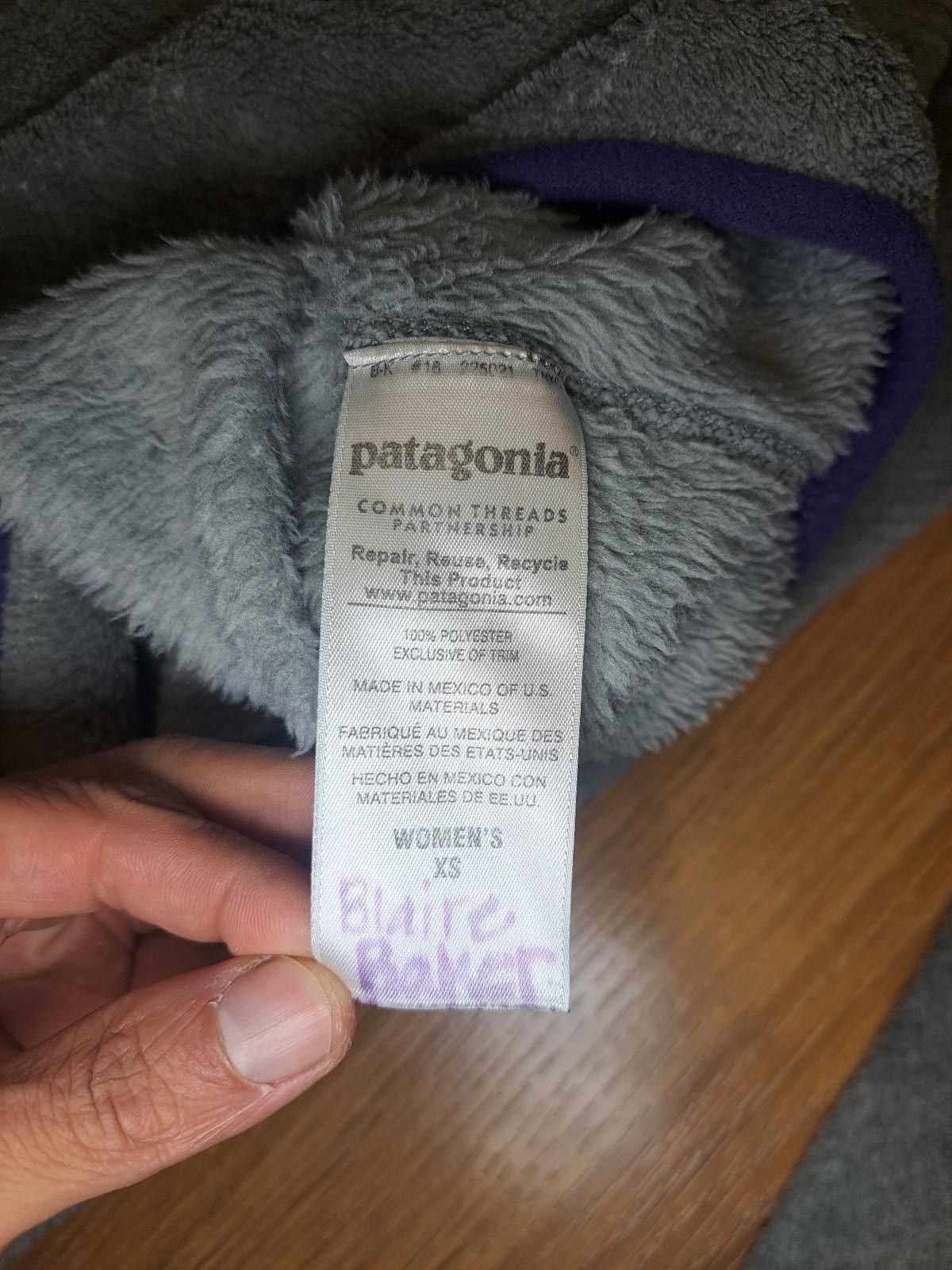 Patagonia Patagonia Snap T Pullover Jacket Womens XS Gray Polartec Size XS / US 0-2 / IT 36-38 - 4 Thumbnail