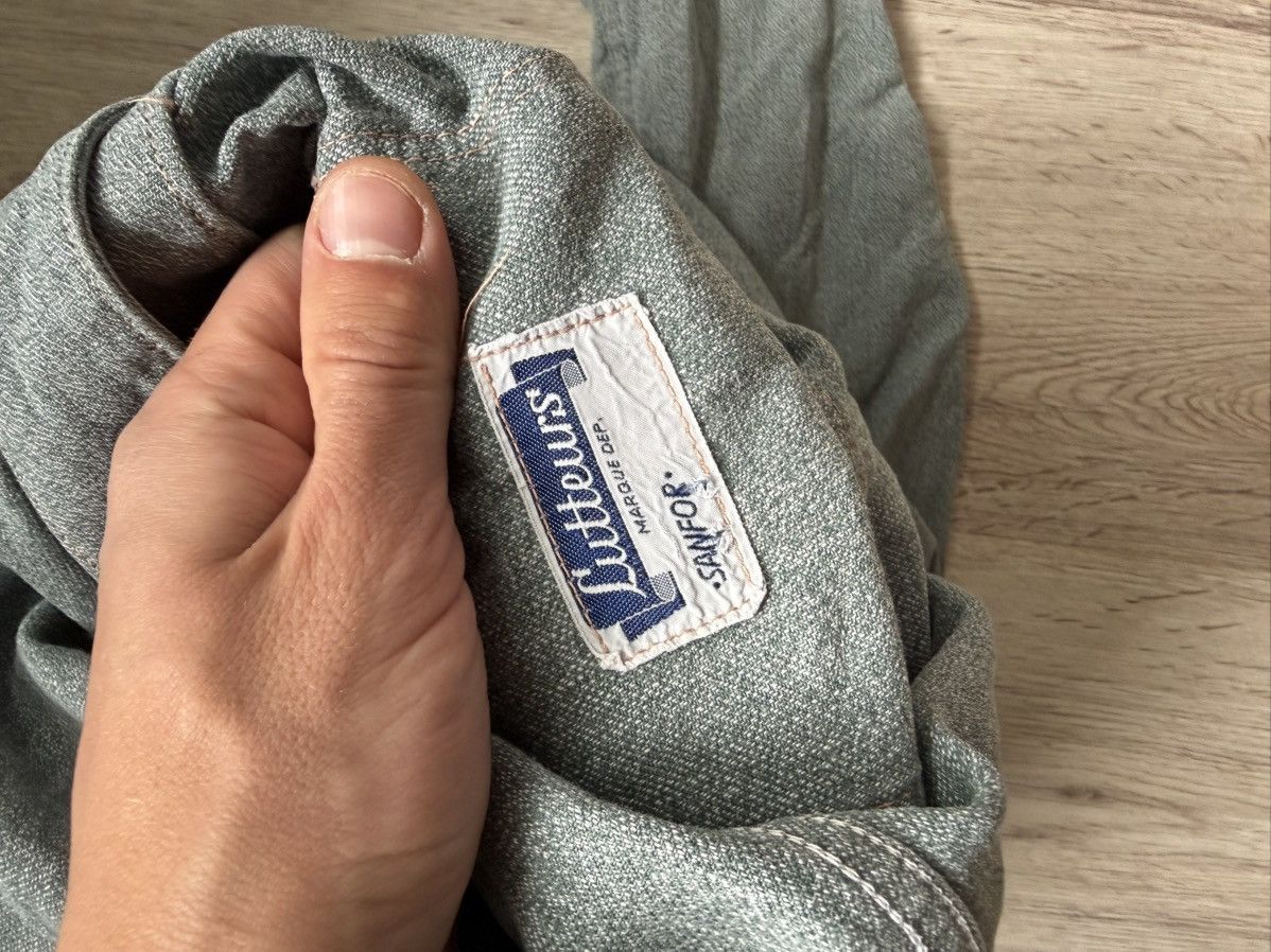 Other Vintage French Workwear Chore Jacket Sanfor Faded 50s 60s Size US M / EU 48-50 / 2 - 10 Thumbnail