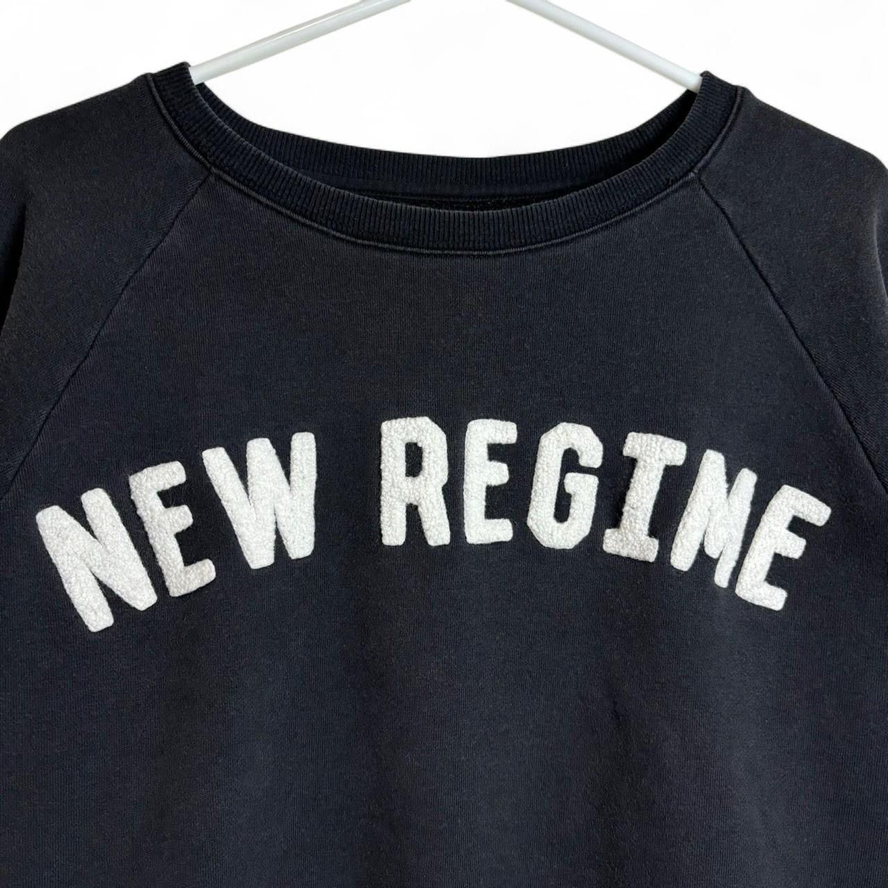 Atelier New Regime Atelier New Regime Black Boxy Spellout Sweatshirt Size US L / EU 52-54 / 3 - 2 Thumbnail