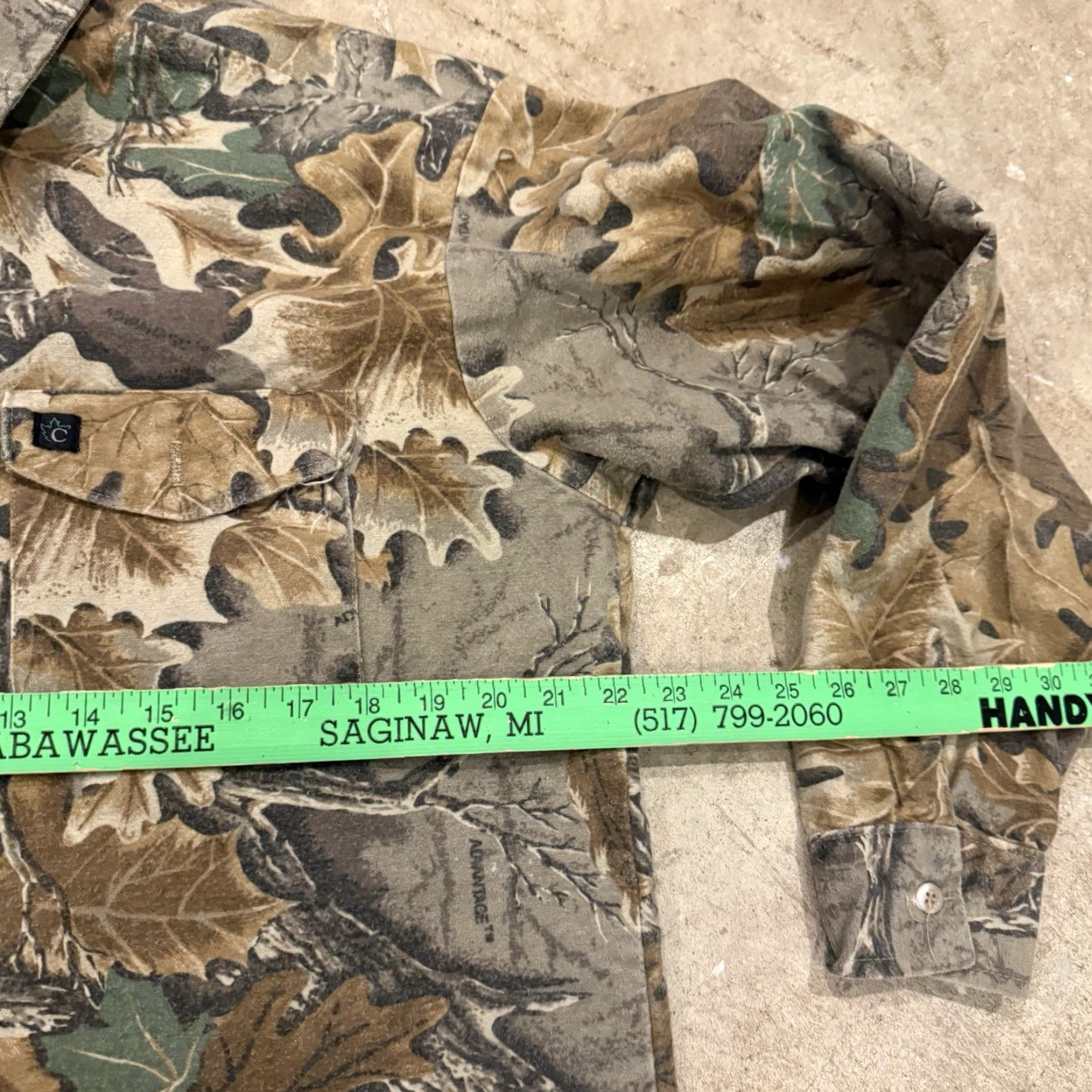 Vintage VINTAGE Codet Hunting Camouflage Shirt Mens Large CODET Flannel Button Up Made In USA Size US L / EU 52-54 / 3 - 6 Thumbnail