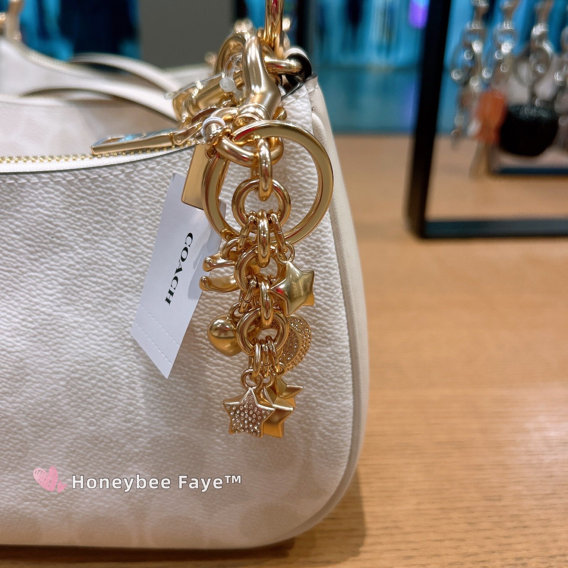 Coach NWT Coach Star Cluster Bag Charm CDB59 Size ONE SIZE - 1 Thumbnail