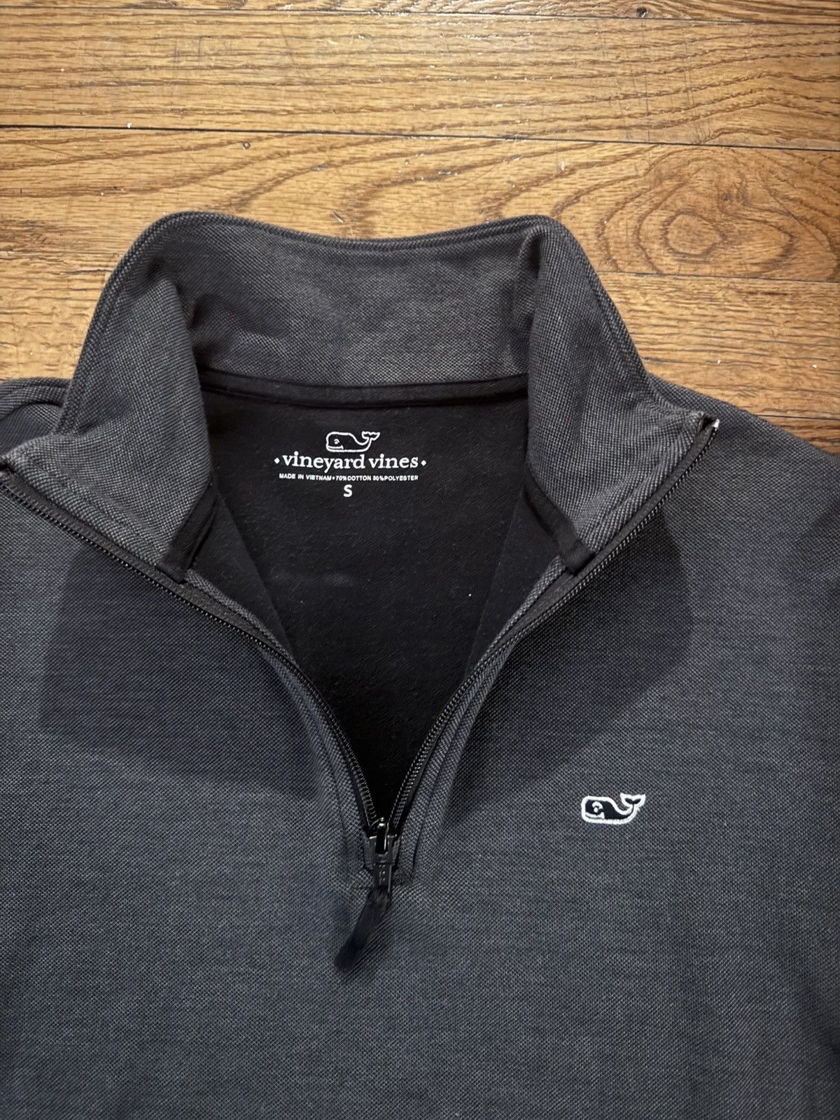Vineyard Vines Small Black Vineyard Vines 1/4 Zip up Size US S / EU 44-46 / 1 - 3 Thumbnail