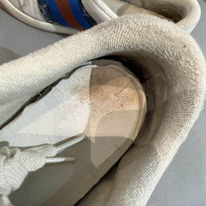 Gucci Gucci Screener Denim Sneakers for Men - Size US 8 / EU 41 - 6 Thumbnail