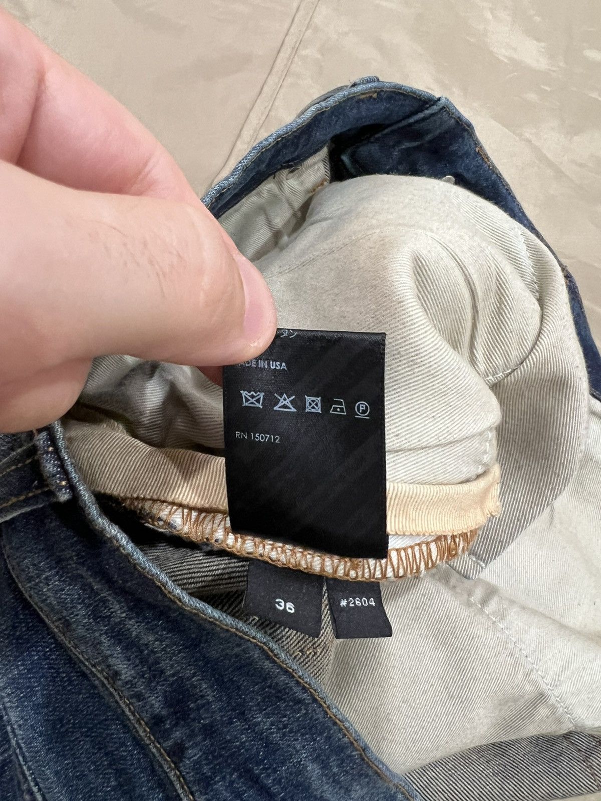 Amiri Amiri Shotgun Jean 'Deep Classic' size 36 Size US 36 / EU 52 - 5 Thumbnail