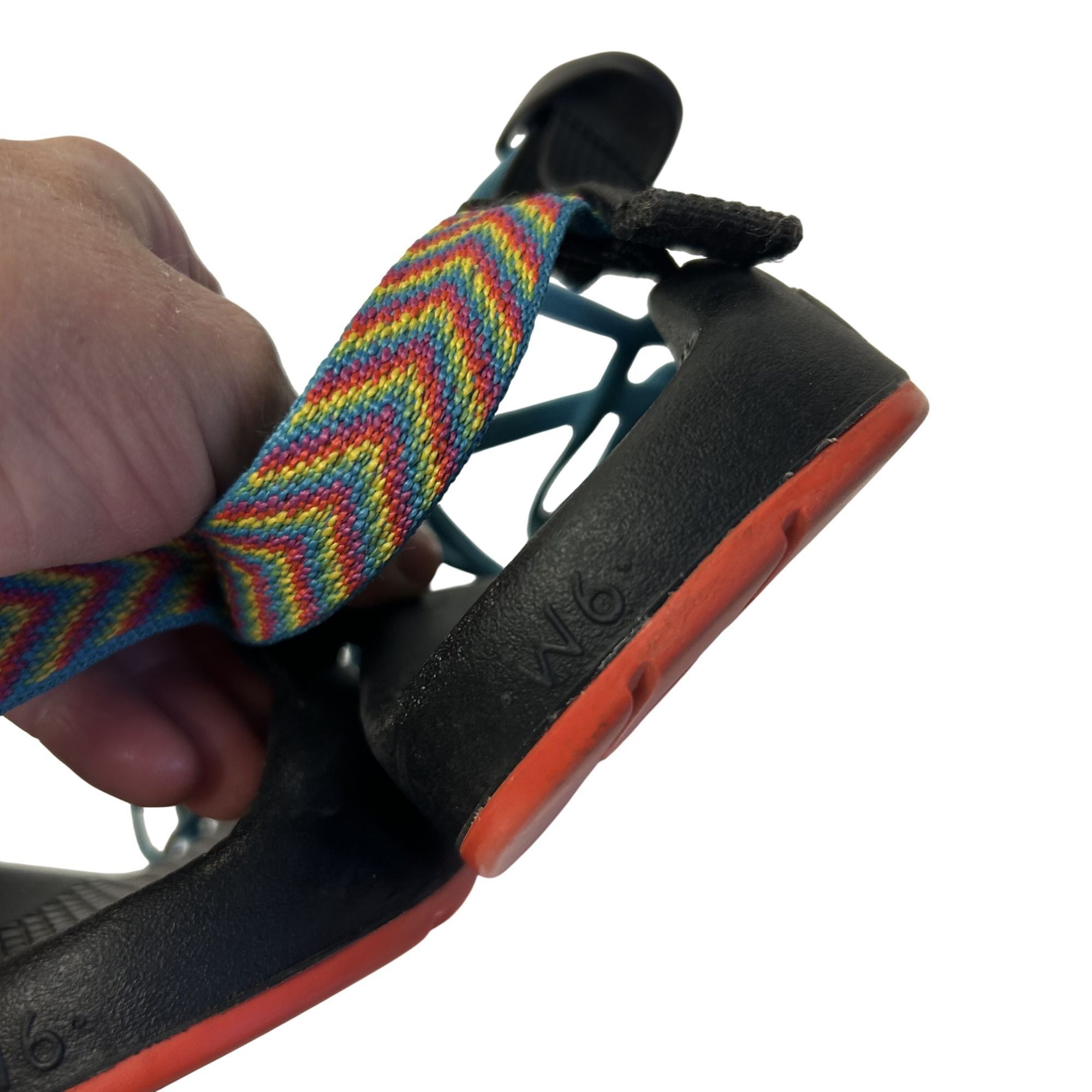 Chaco Chaco ZX2 Classic Sport NEON PSYCHEDELIC Rainbow Water Shoes Size US 6 / EU 39 - 10 Thumbnail