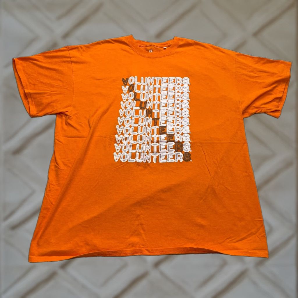 Vintage Castaways Shirt Mens Big 2X Orange Tenesee Volunteers Graphic Short Sleeve Top Size US XXL / EU 58 / 5 - 1 Thumbnail