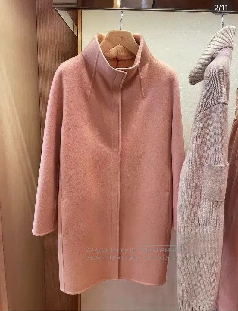 Loro Piana Loro Piana Baby Volcano Collar Cashmere Coat Size M / US 6-8 / IT 42-44 - 1 Thumbnail