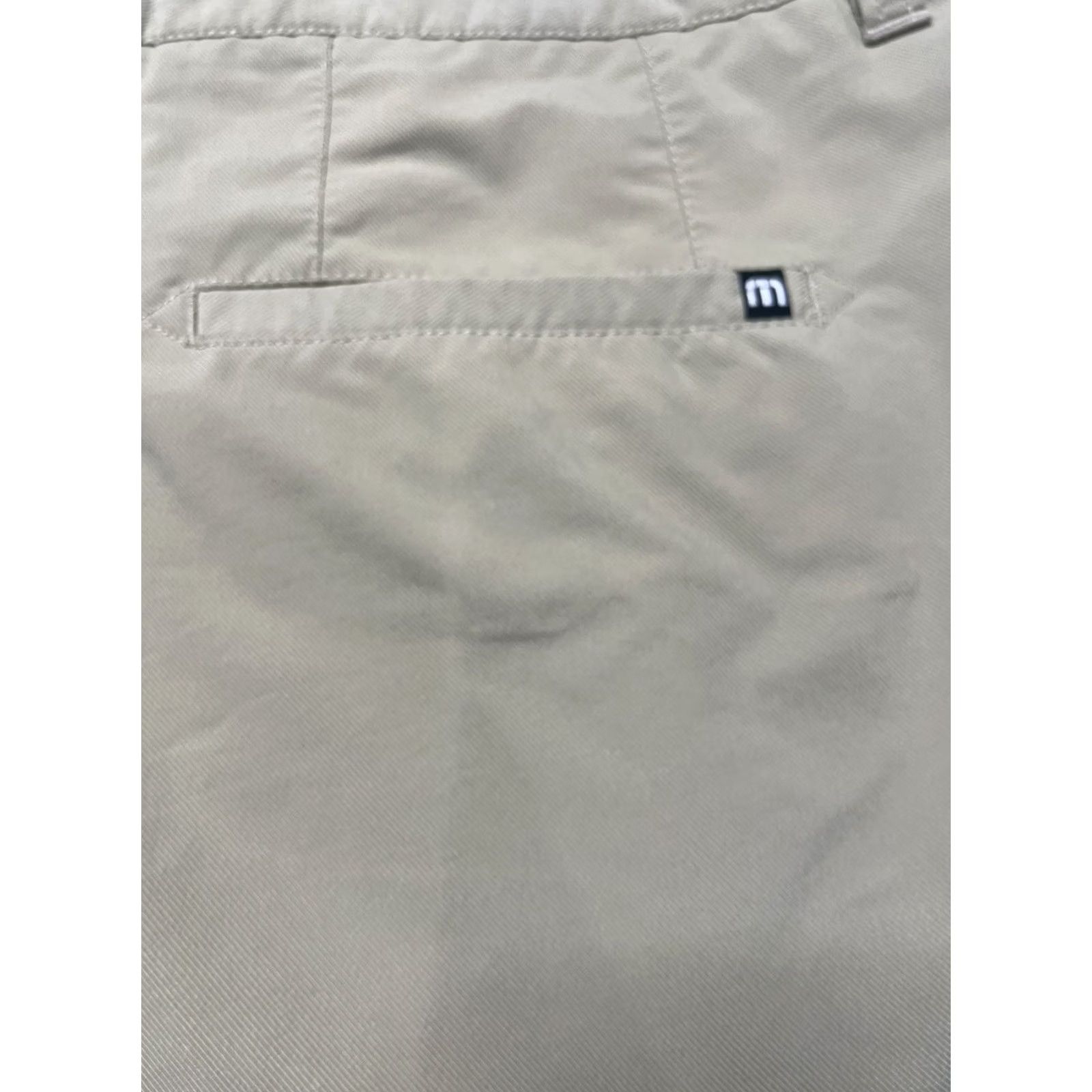 TravisMathew Travis Mathew Mens Golf Shorts Large XL 38 40 Tan Khaki Beige Flat Stretch Performance Size US 40 / EU 56 - 5 Thumbnail