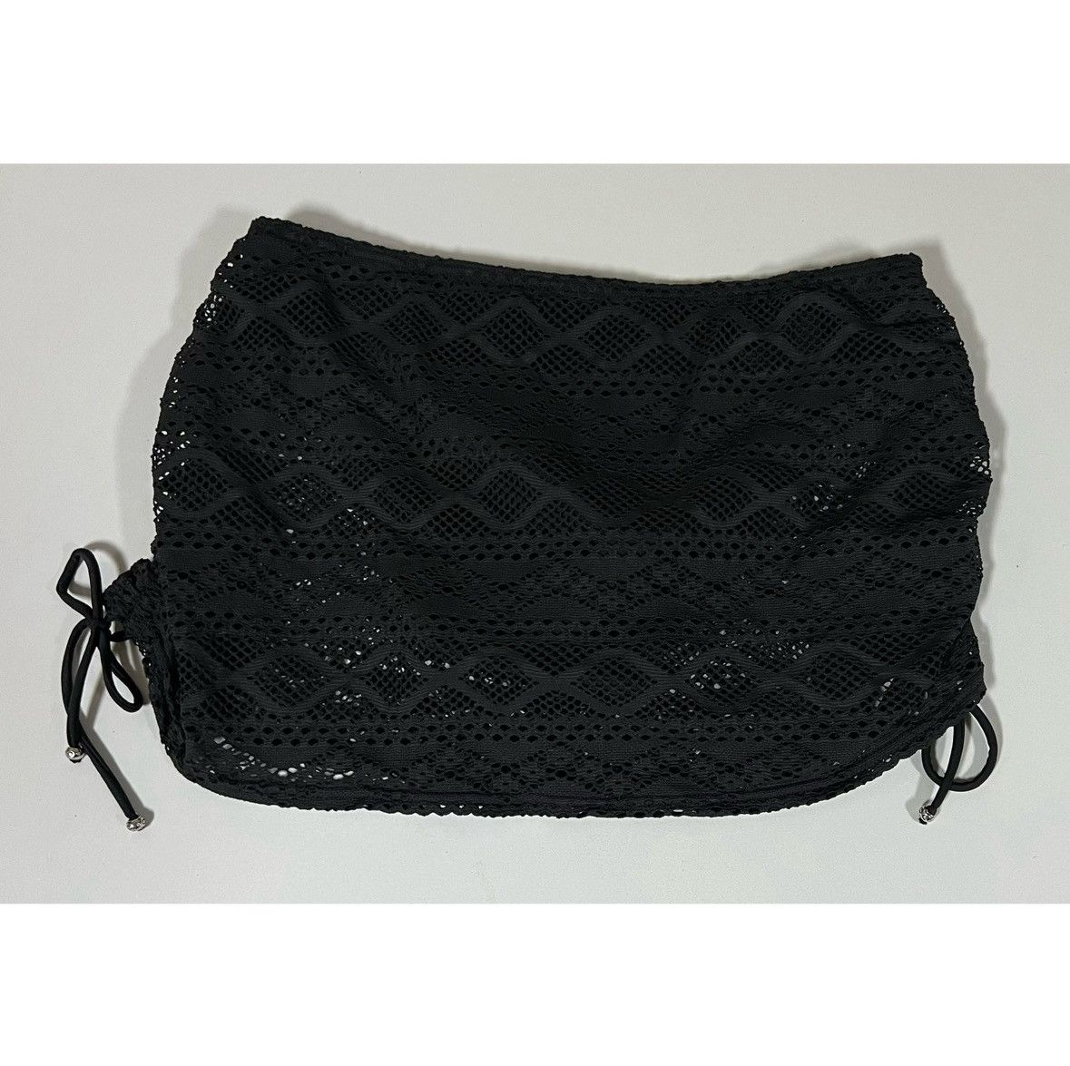 Freya Lingerie Freya Black Crochet Lace Swim Skirt Bikini Bottoms Size S 🖤 Size 27" / US 4 / IT 40 - 4 Thumbnail