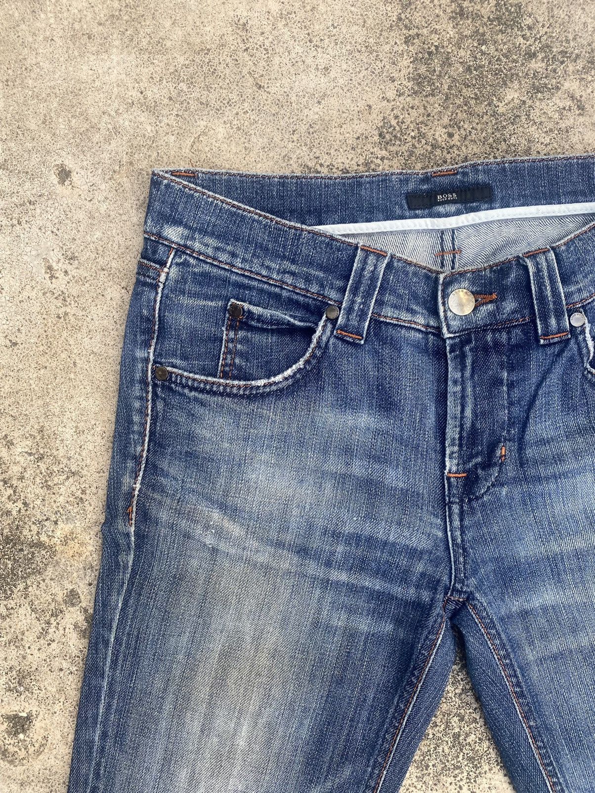 Hugo Boss × If Six Was Nine × Japanese Brand Flare Jeans Hugo Boss Distressed Bootcut Size US 30 / EU 46 - 8 Thumbnail