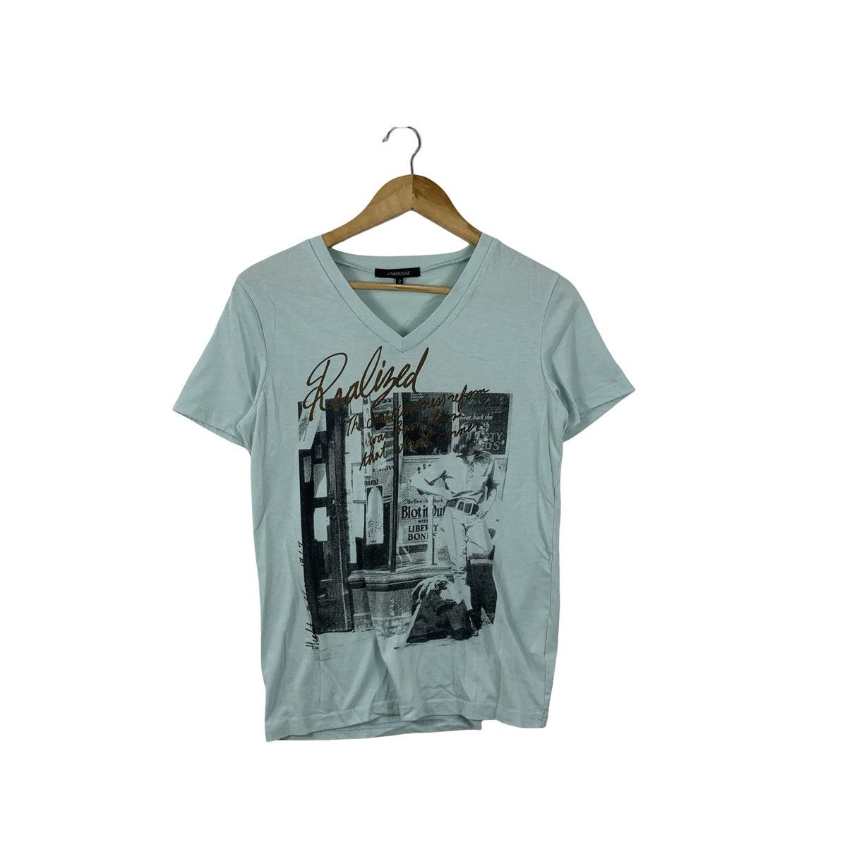 ABAHOUSE ABAHOUSE JAPAN FOTOFOLIO Photography Ads Tee Shirt Top Promo Size S / US 4 / IT 40 - 1 Thumbnail