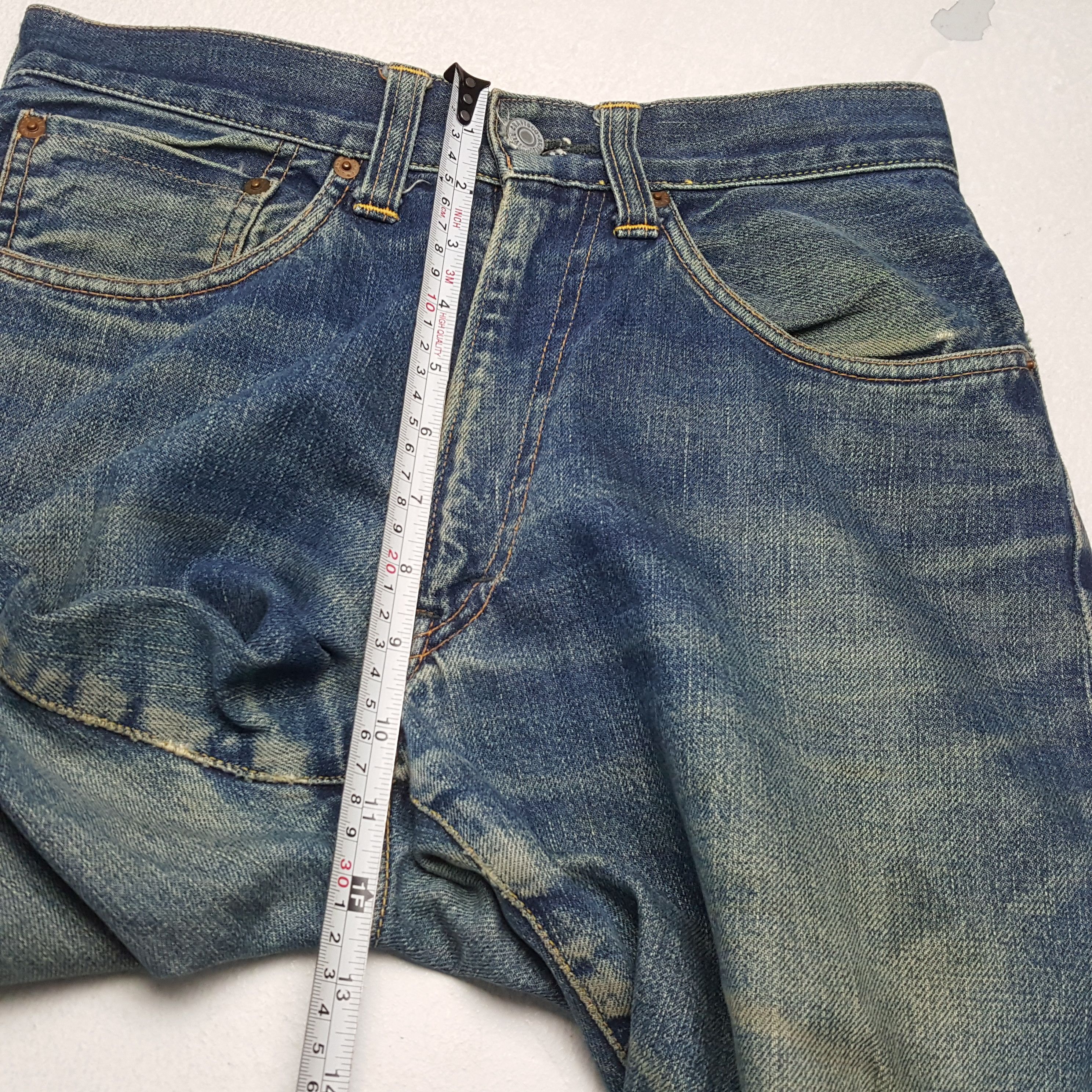 Japanese Brand Vintage EVIS Japanese Brand Skateboard Custom Daicock Jeans Size US 28 / EU 44 - 8 Thumbnail