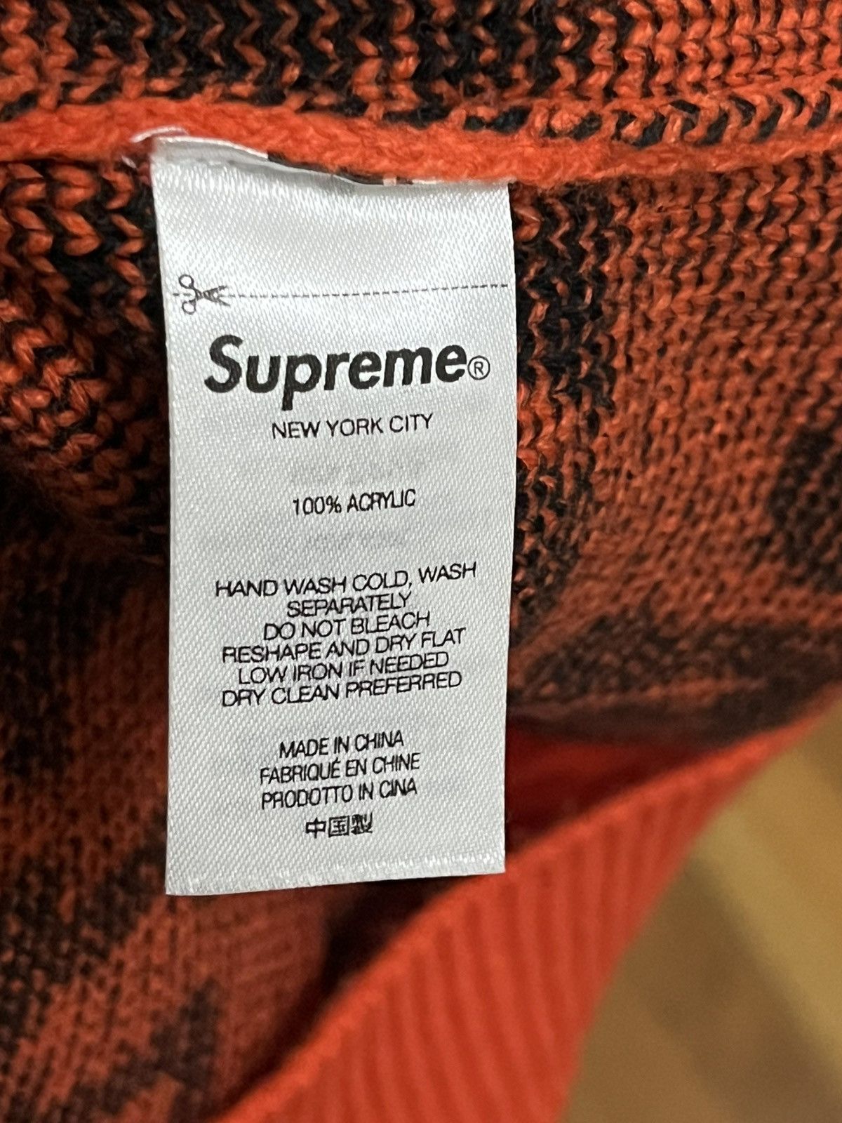 Supreme Supreme fuck knit sweater Size US M / EU 48-50 / 2 - 6 Thumbnail