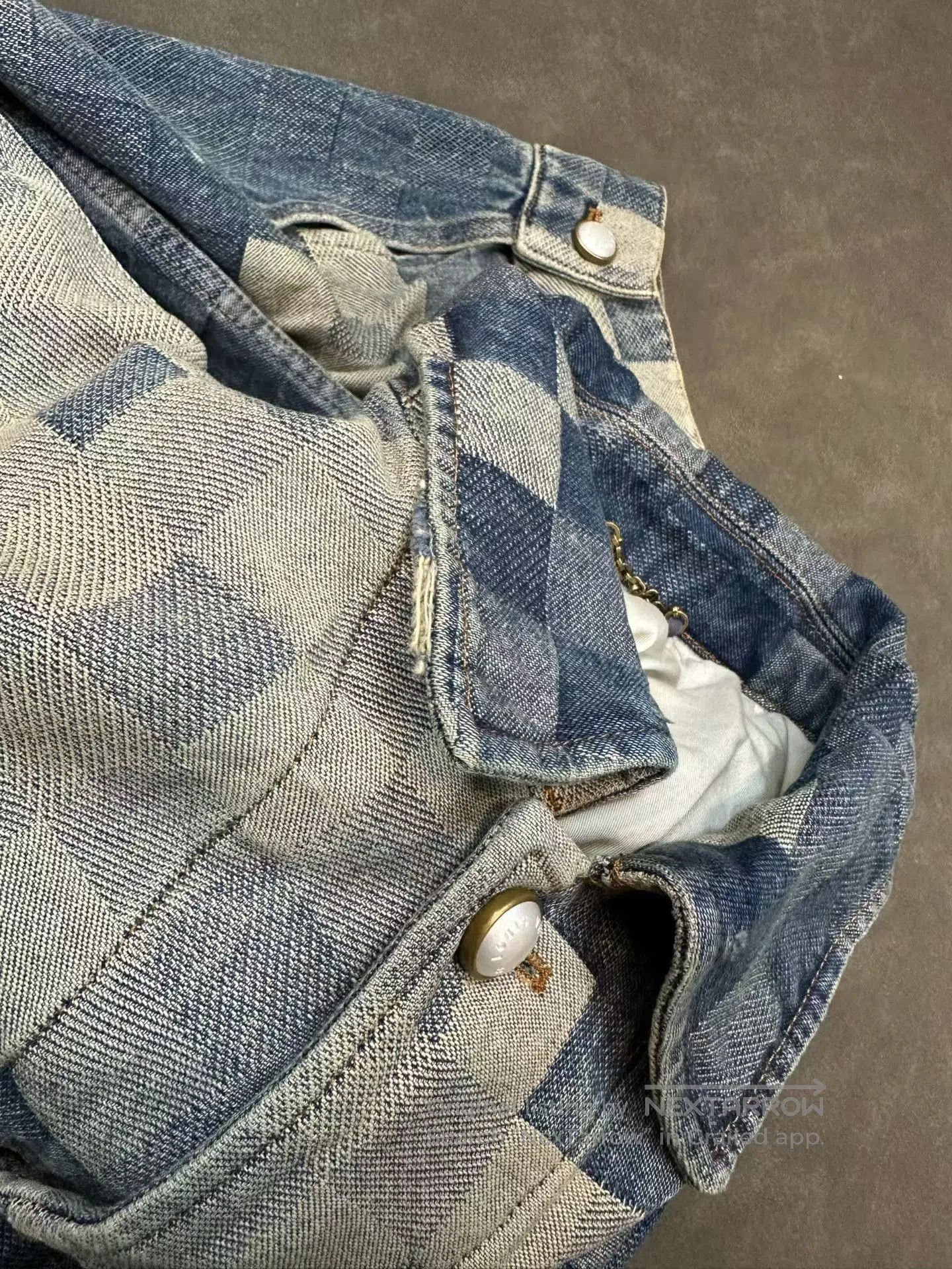 Louis Vuitton Louis Vuitton Pharrell Mosaic Check Denim Jacket. Size US M / EU 48-50 / 2 - 3 Thumbnail