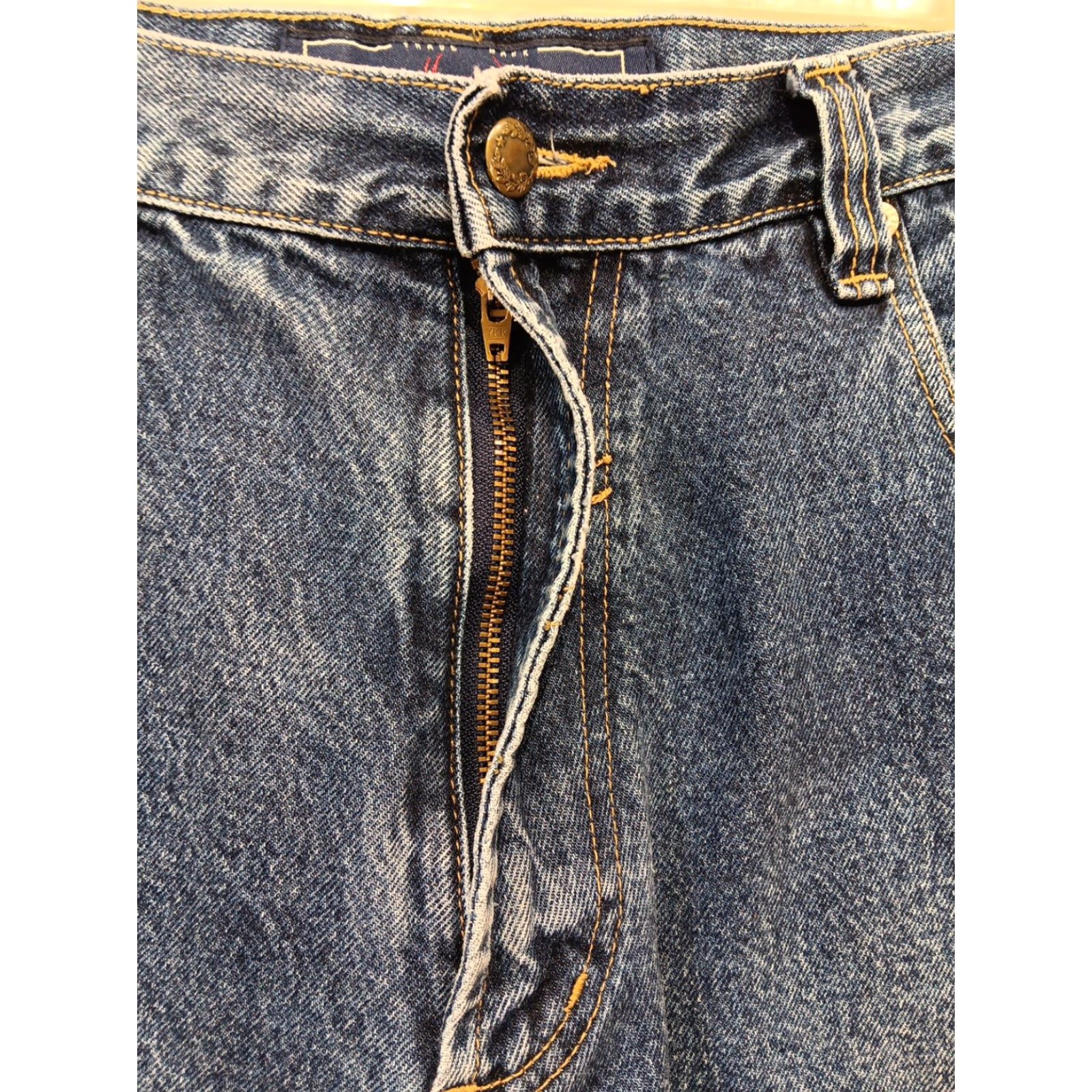 Phat Farm VINTAGE Phat Farm Carpenter Shorts Men 38 Baggy Wide Leg Hip Hop Y2K Blue Cotton 5-Pocket Logo Vintage 80s 90s Mens Size US 38 / EU 54 - 4 Thumbnail