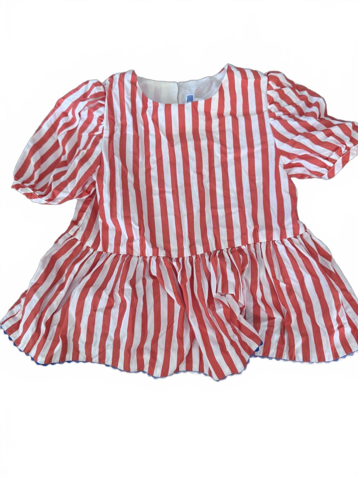 Other JACADI PARIS Stripped Peplum Shirt Size US XXS / EU 40 - 1 Thumbnail