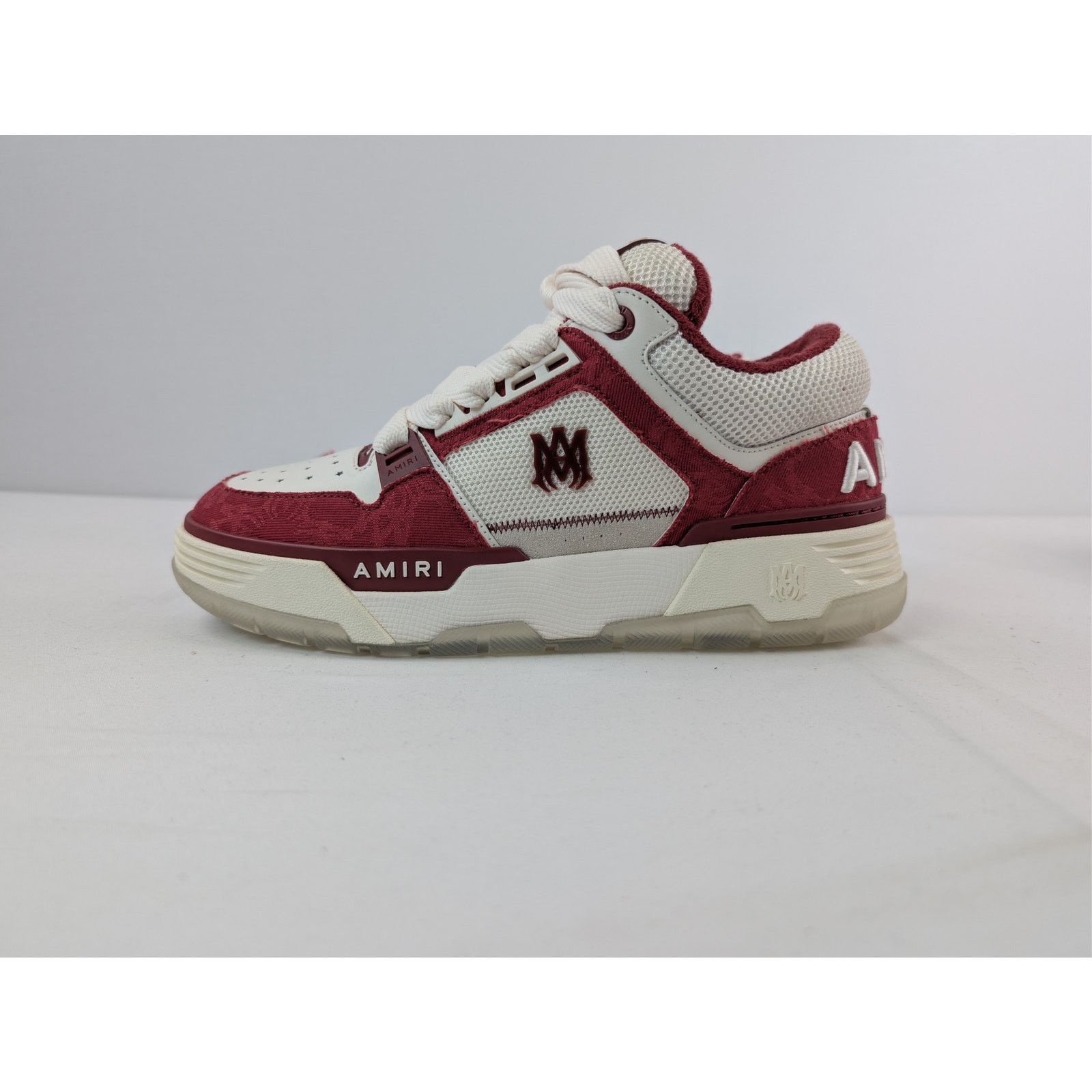 Amiri o1rshd1 MA-1 sneaker in white and red Size US 12 / EU 45 - 10 Thumbnail
