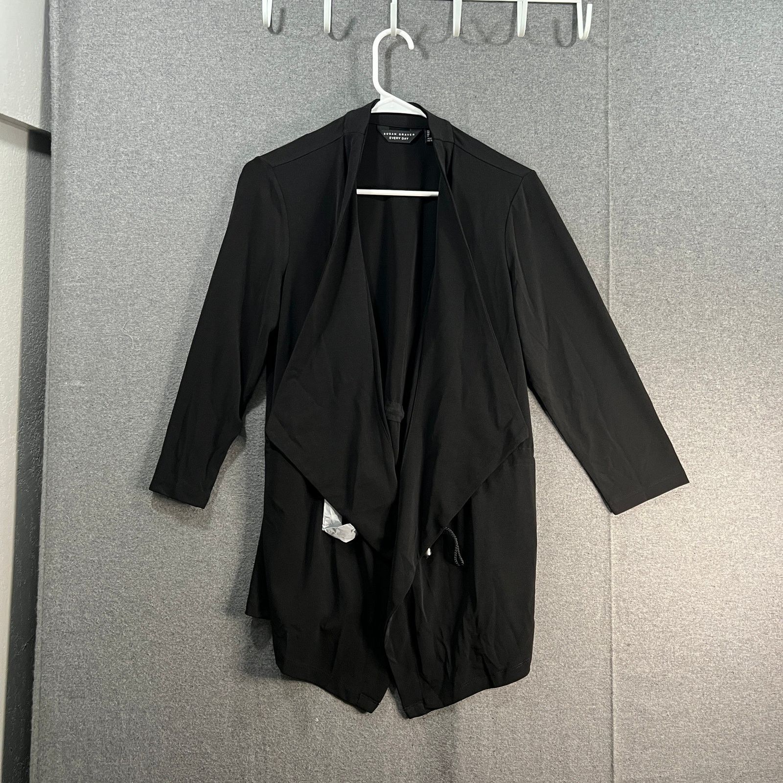 Other Every Day by Susan Graver Liquid Knit Anorak Style Size S / US 4 / IT 40 - 1 Thumbnail