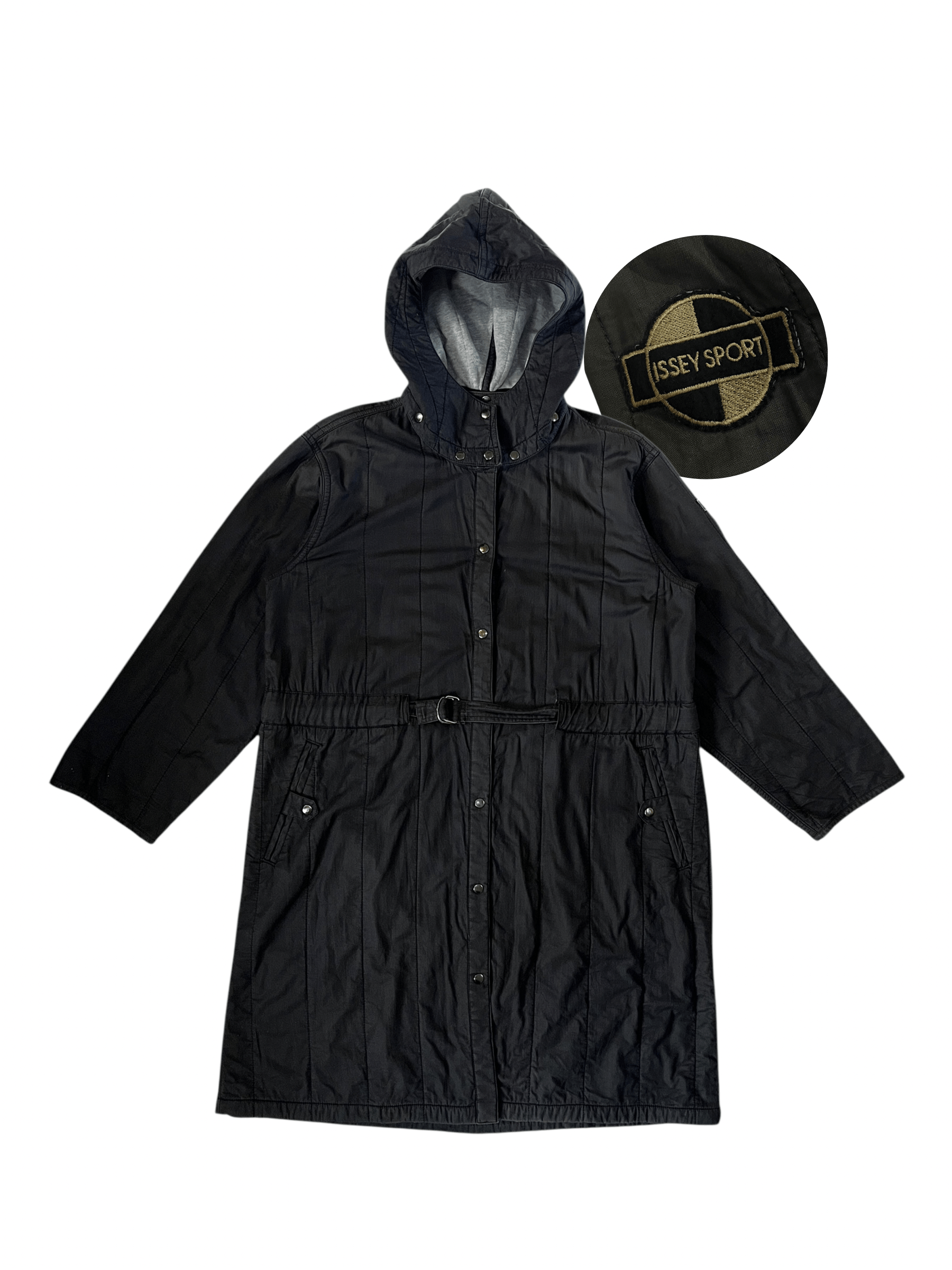 ジャケット・アウター 80s I.S. Issey miyake cotton coat Issey Miyake Rare VTG 80's Issey Miyake Cocoon Jacket Coated