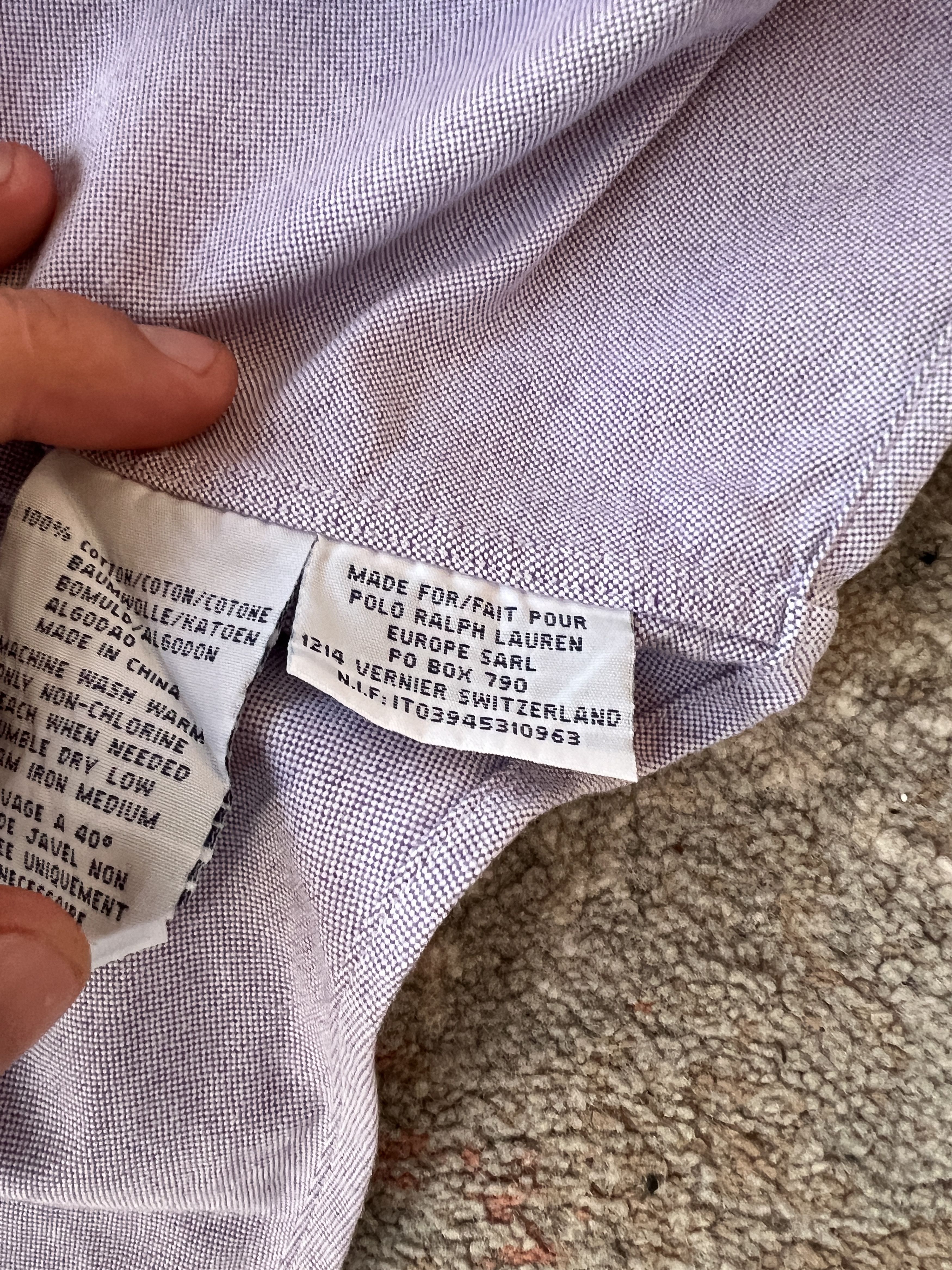 Ralph Lauren Ralph Lauren Vintage Shirt Size US XL / EU 56 / 4 - 6 Thumbnail