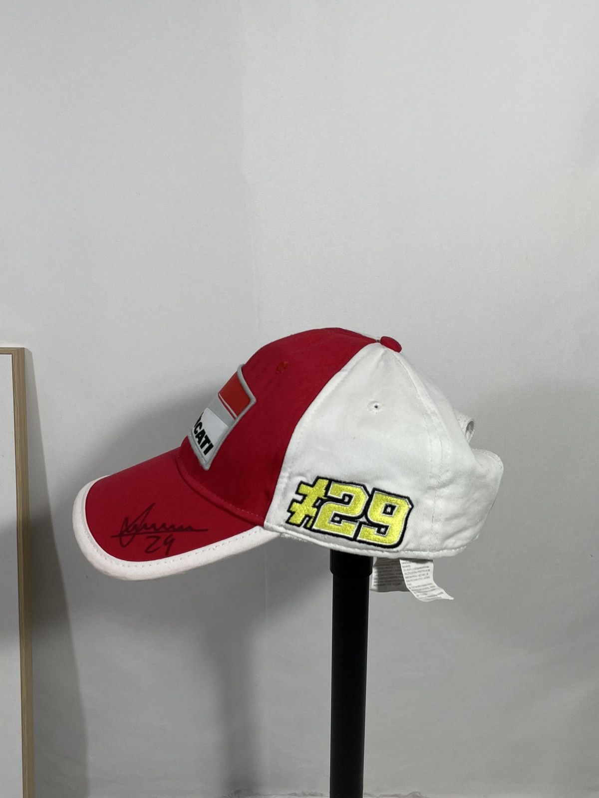 Ducati Andrea Dovizioso Autographed Signed Ducati #29 Cap Hat Size ONE SIZE - 7 Thumbnail