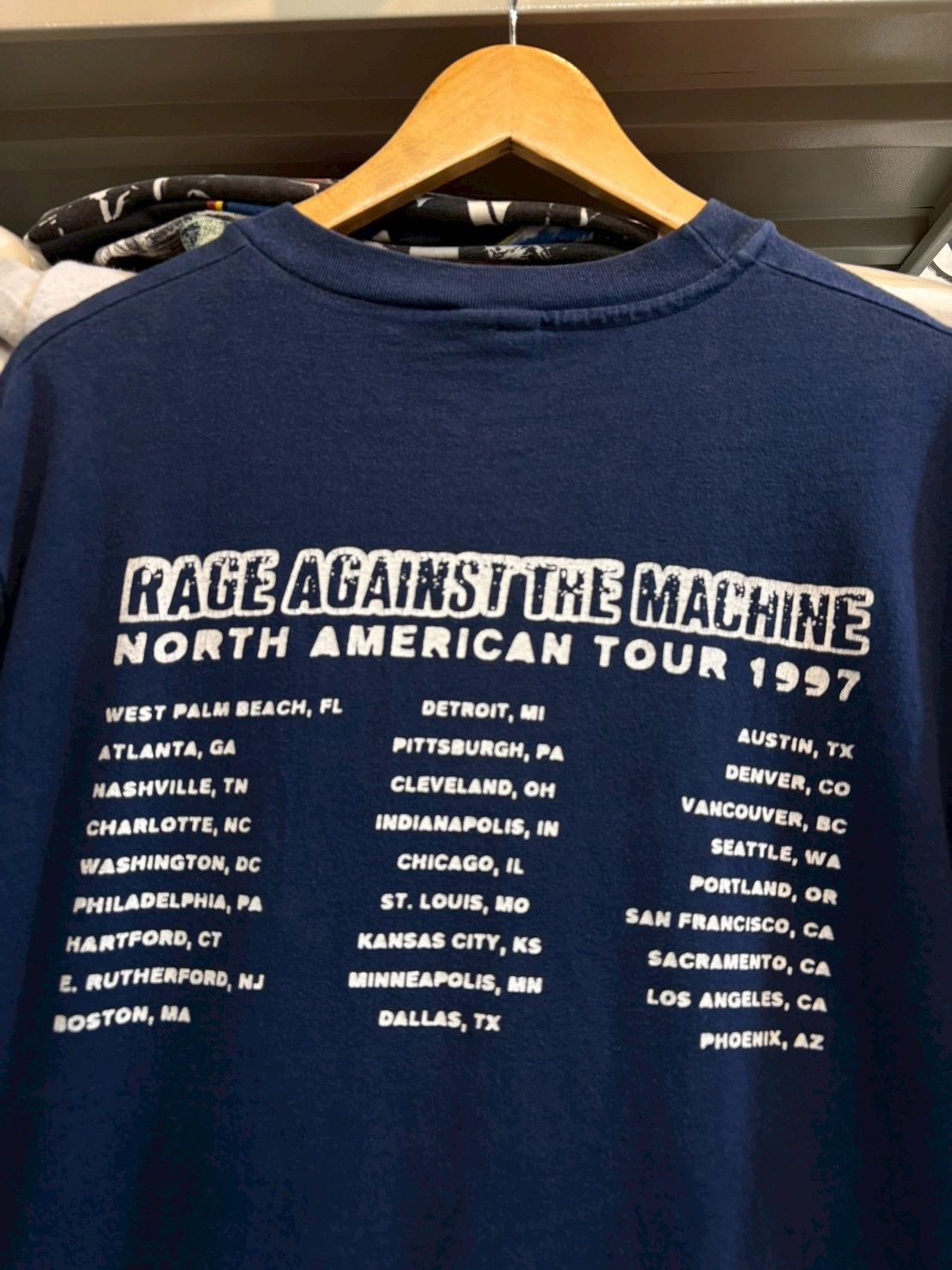 Band Tees Rage Against the Machine 1997’s Size US L / EU 52-54 / 3 - 6 Thumbnail