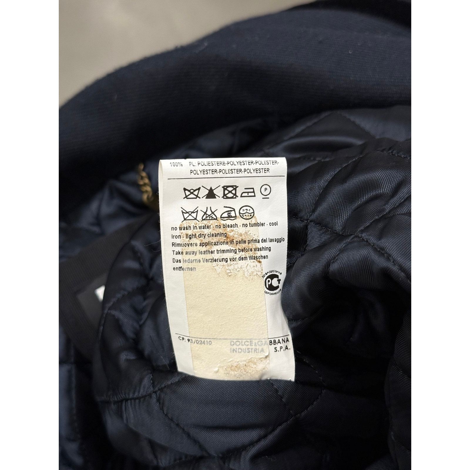 Dolce & Gabbana A/W2009 Dolce & Gabbana napoleon coat with velvet insert Size US M / EU 48-50 / 2 - 8 Thumbnail