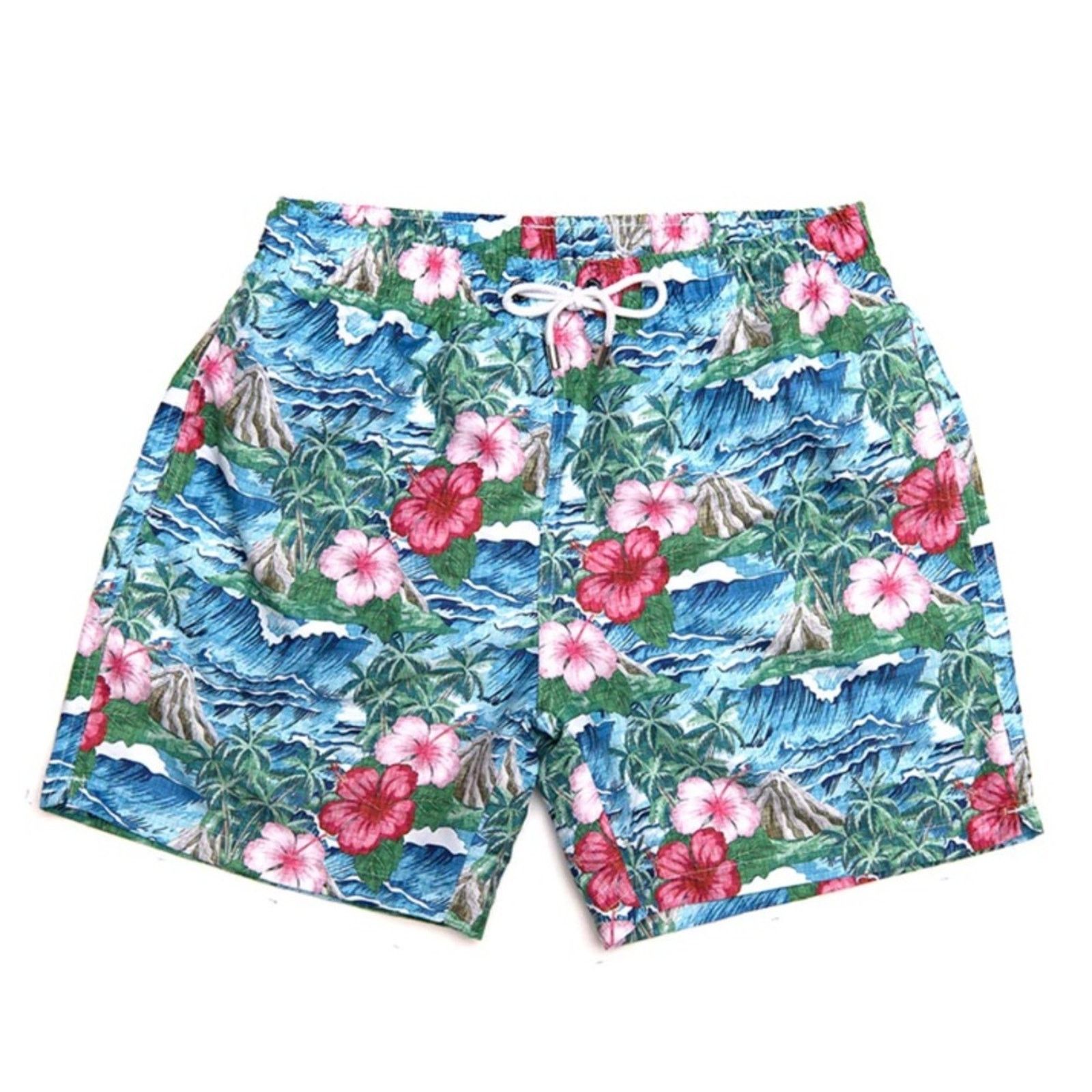 Franks FRANKS Mens $89 Volcano Oahu Swim Shorts Trunk Suit XL NWOT Size US 36 / EU 52 - 11 Thumbnail