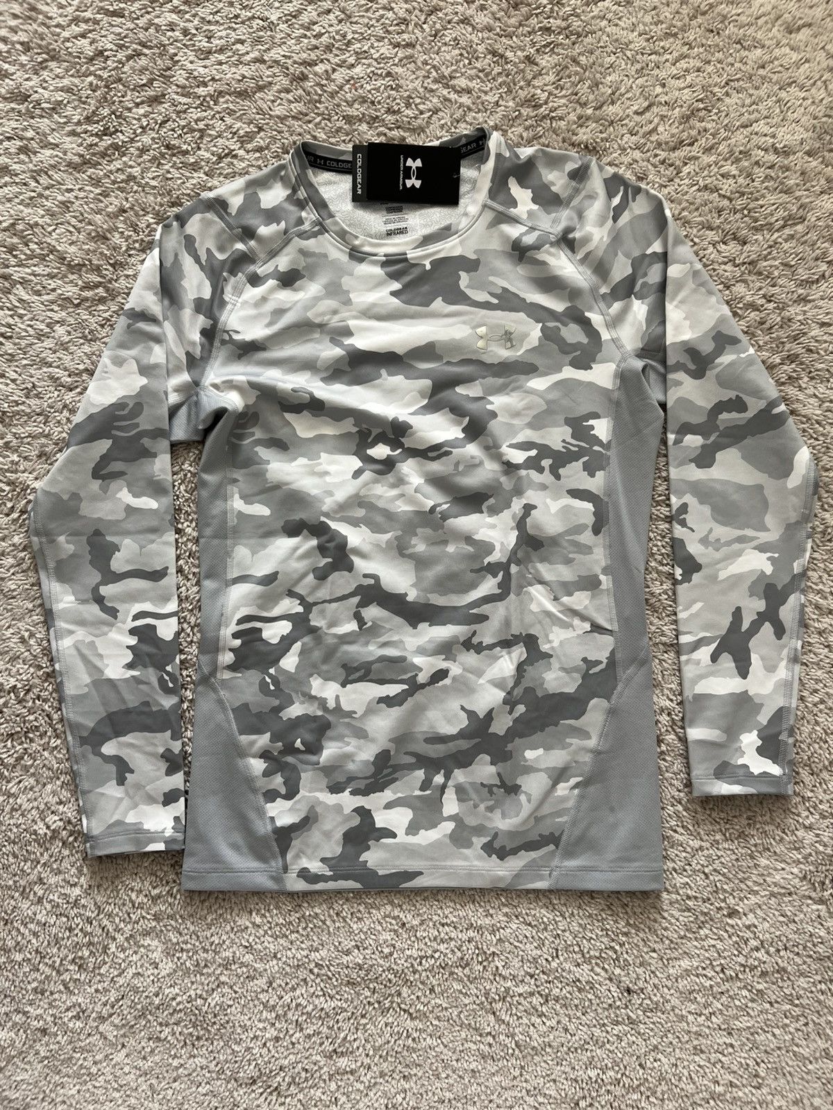 Undefeated Under Armour UA Coldgear Infared Camo Compression L/S Shirt Size US L / EU 52-54 / 3 - 5 Thumbnail