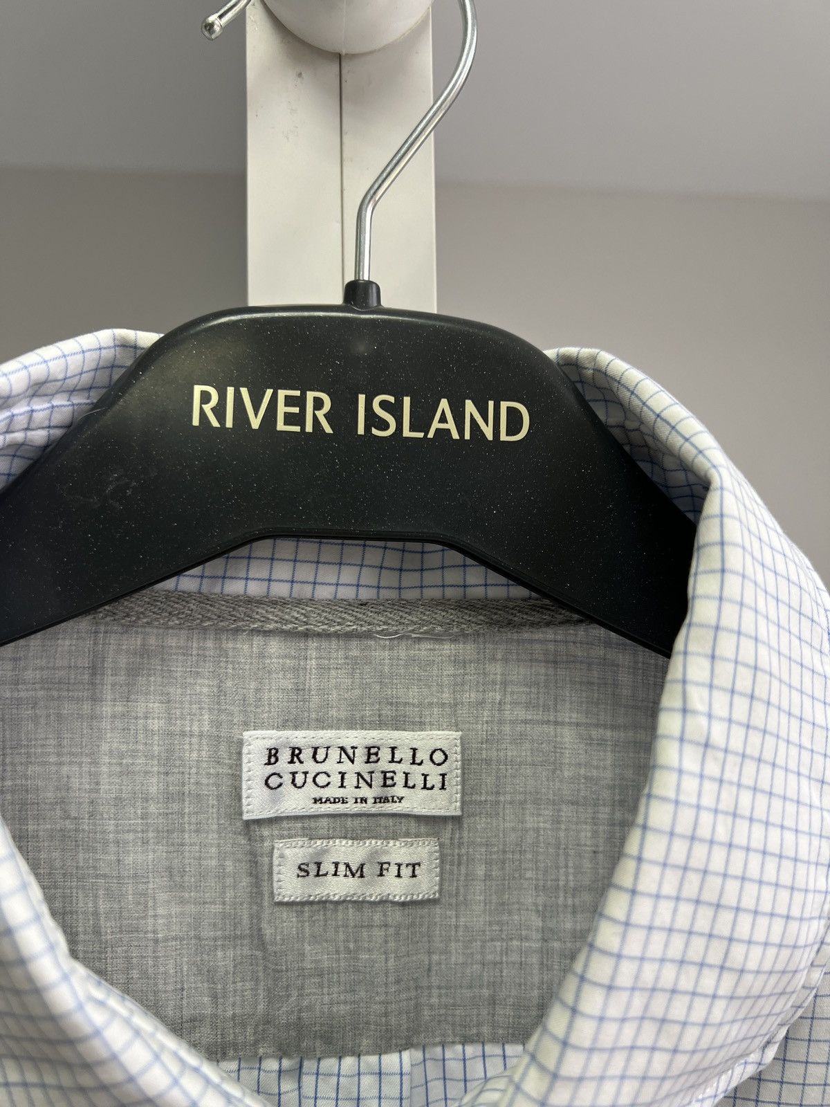 Brunello Cucinelli × Designer × Vintage Vintage Brunello Cucinelli Old Money Style Button up shirt Size US XL / EU 56 / 4 - 8 Thumbnail