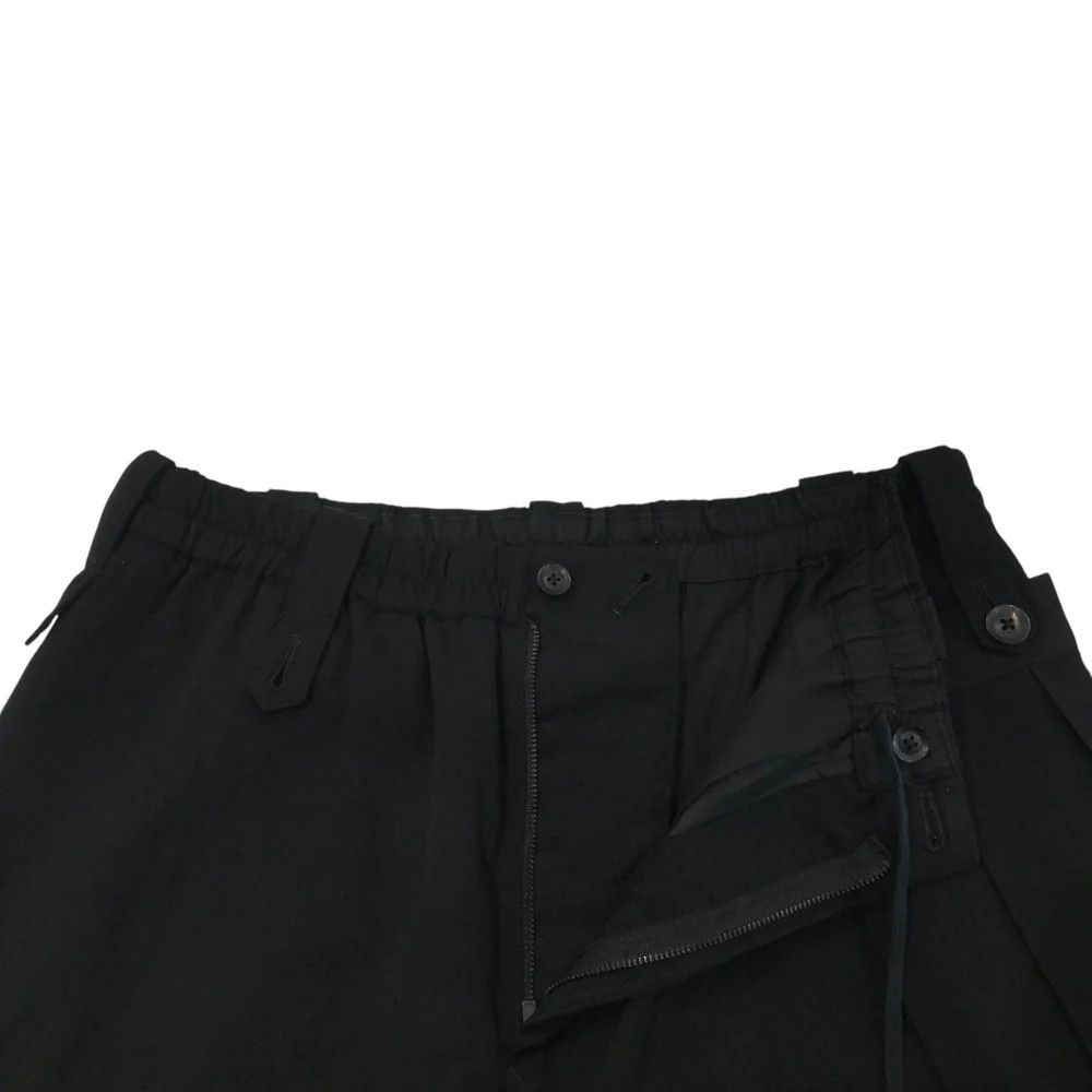Yohji Yamamoto Yohji Yamamoto pour homme Pleated thin pants with skirt Size US 29 - 4 Thumbnail