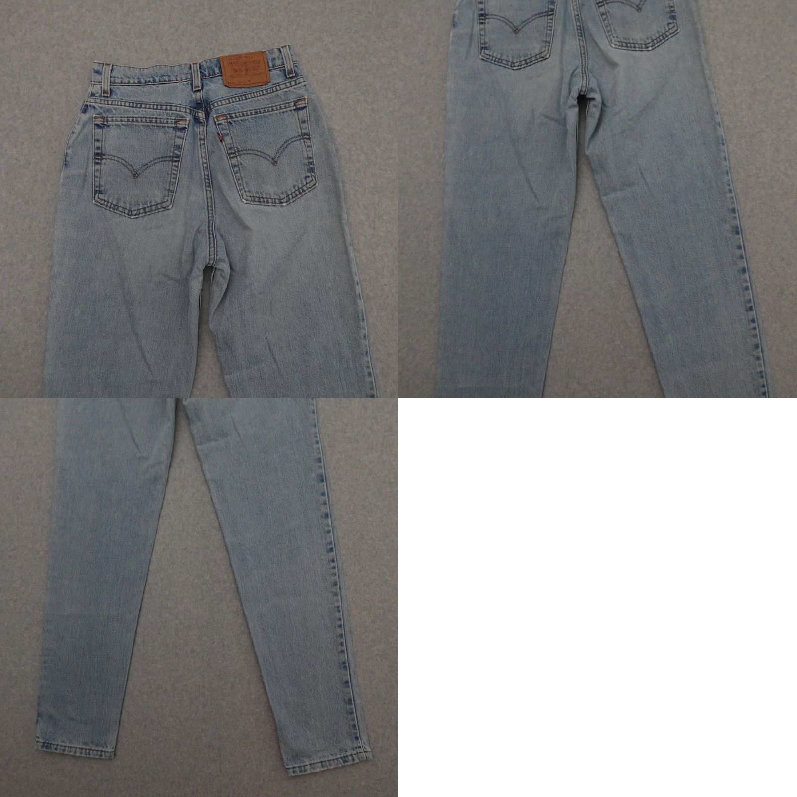 Levi's VINTAGE Levi's 512 Jeans Women 11 LONG (11X32) High Waist Tapered Leg 90s Blue Mens Womens Girls Size 32" / US 10 / IT 46 - 10 Thumbnail