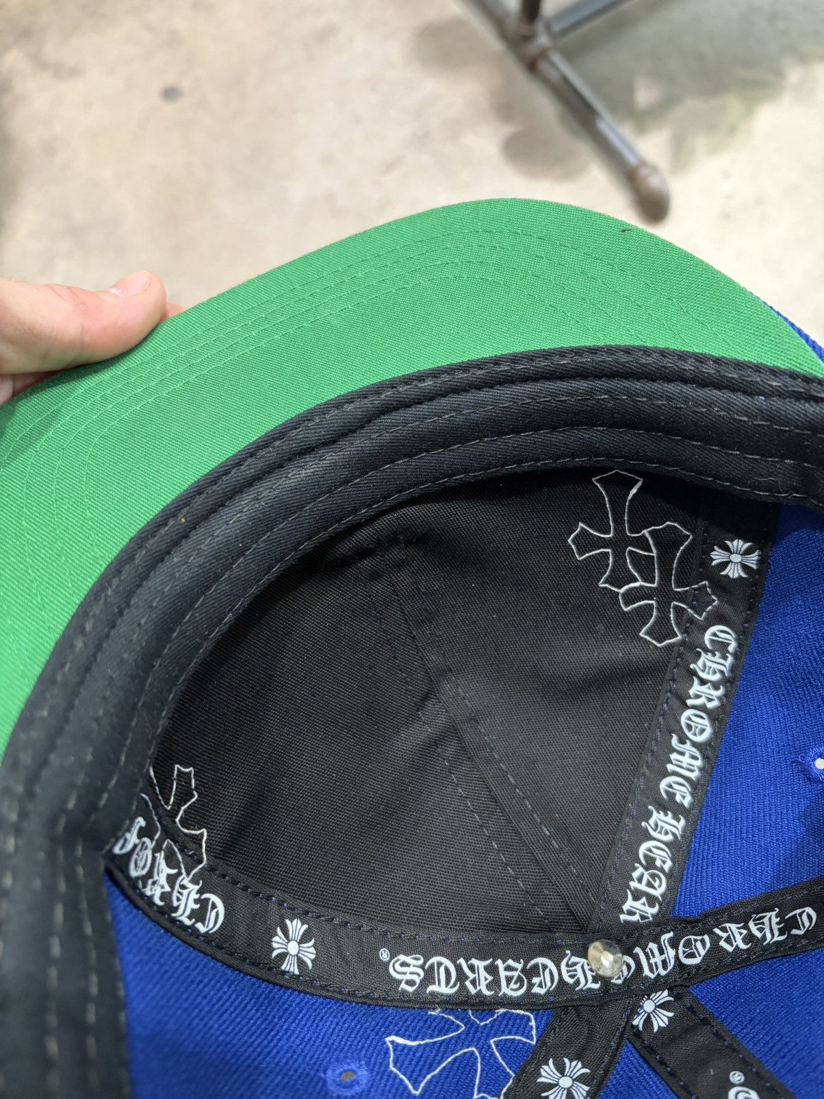 Chrome Hearts Chrome Hearts CH Hat Cross Patch Baseball Cap Size ONE SIZE - 19 Thumbnail