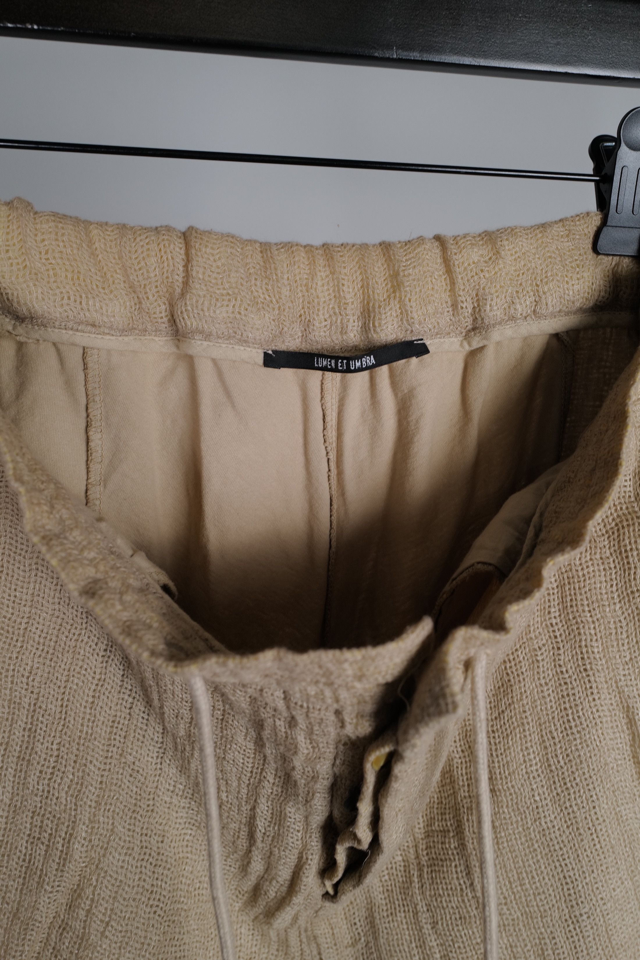 Lumen Et Umbra LINEN/COTTON DOUBLE SHORTS Size US 34 / EU 50 - 21 Thumbnail